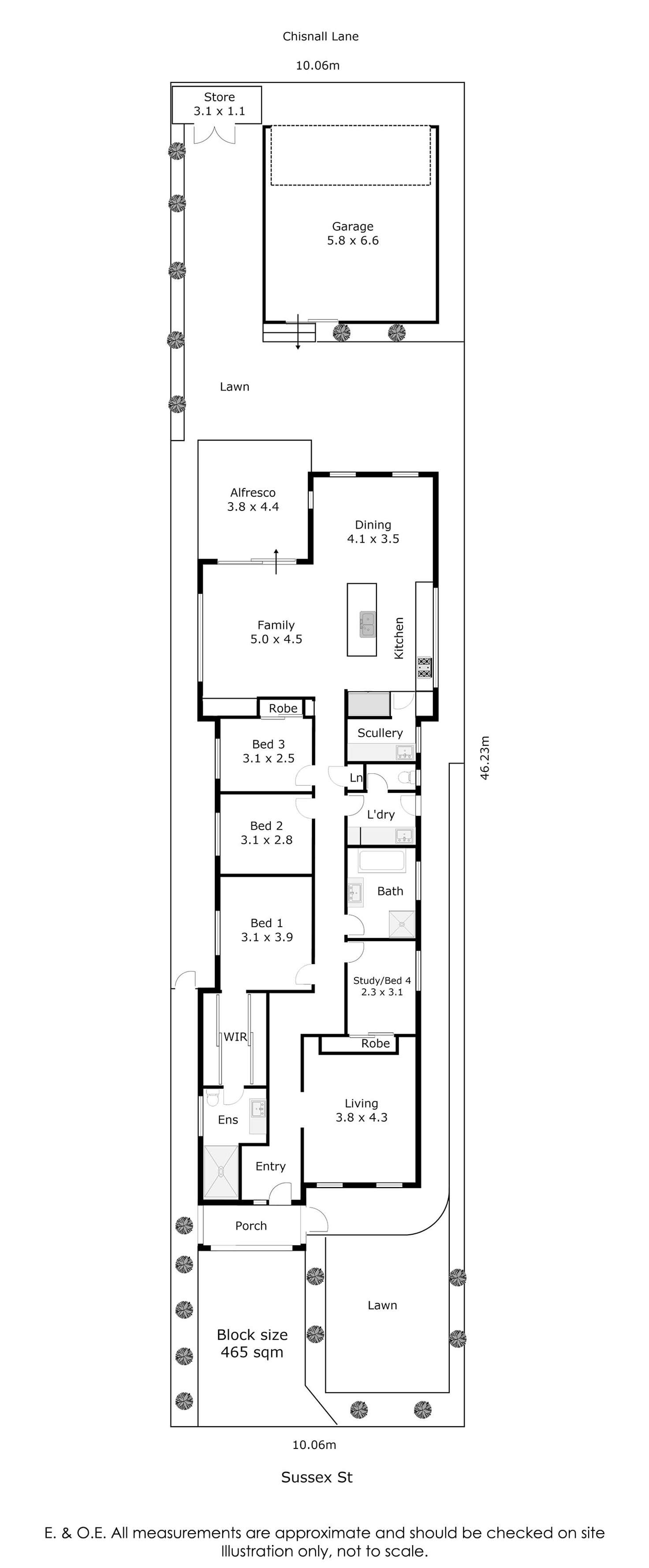 Floorplan of Homely house listing, 79 Sussex Street, East Victoria Park WA 6101