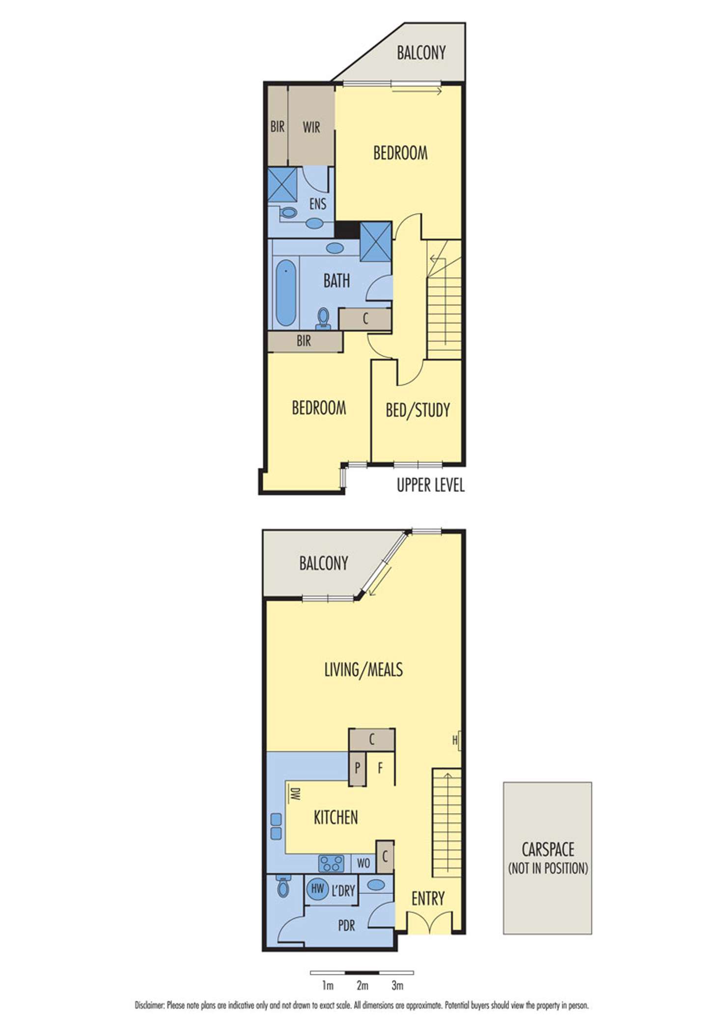 Floorplan of Homely apartment listing, 31/27 Queens Road, Melbourne VIC 3004