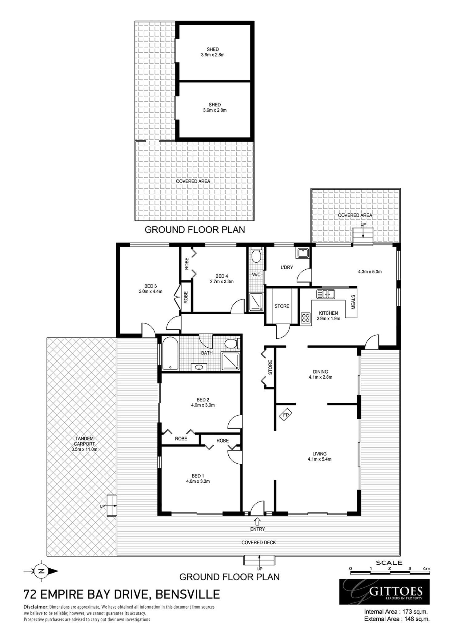 Floorplan of Homely house listing, 72 Empire Bay Drive, Bensville NSW 2251