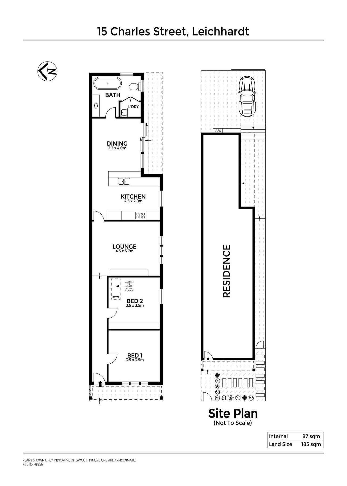 Floorplan of Homely house listing, 15 Charles Street, Leichhardt NSW 2040