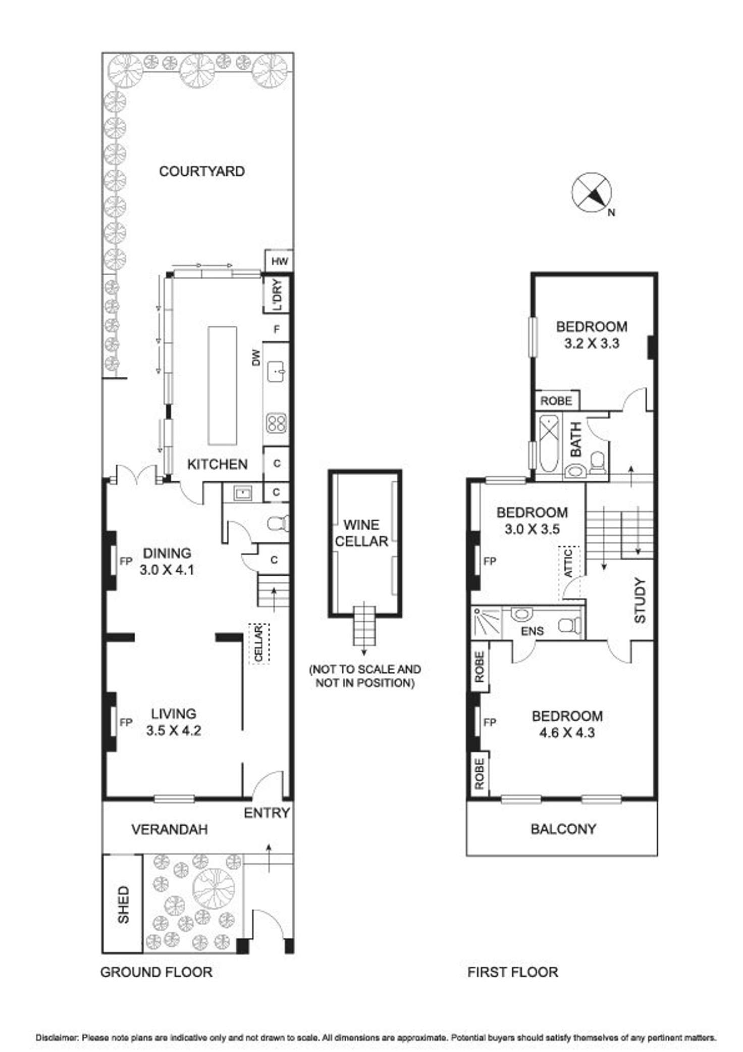 Floorplan of Homely house listing, 5b Madden Street, Albert Park VIC 3206