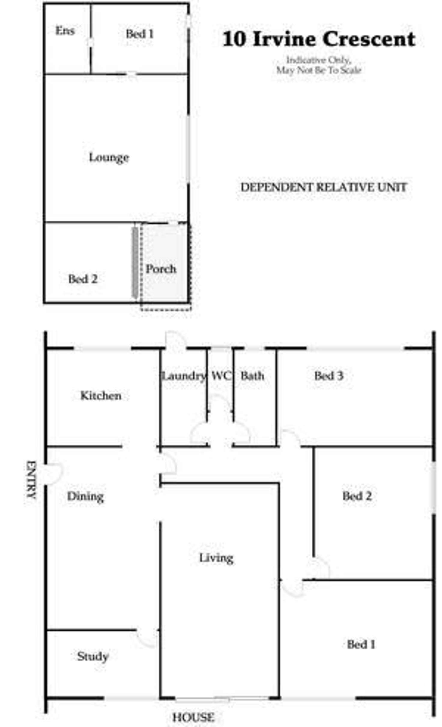 Floorplan of Homely house listing, 10 Irvine Crescent, Araluen NT 870