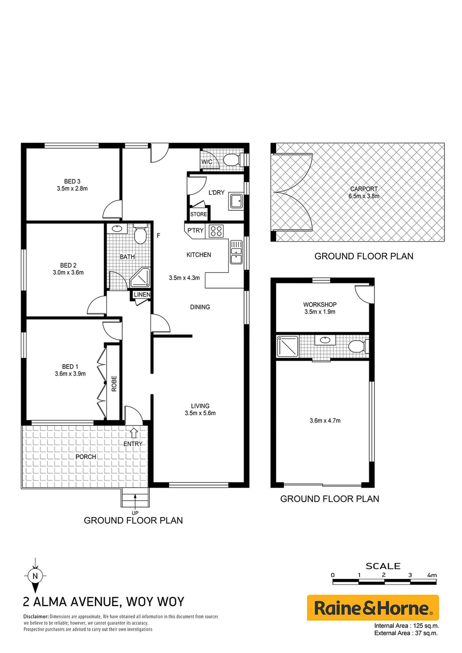 Floorplan of Homely house listing, 2 Alma Avenue, Blackwall NSW 2256