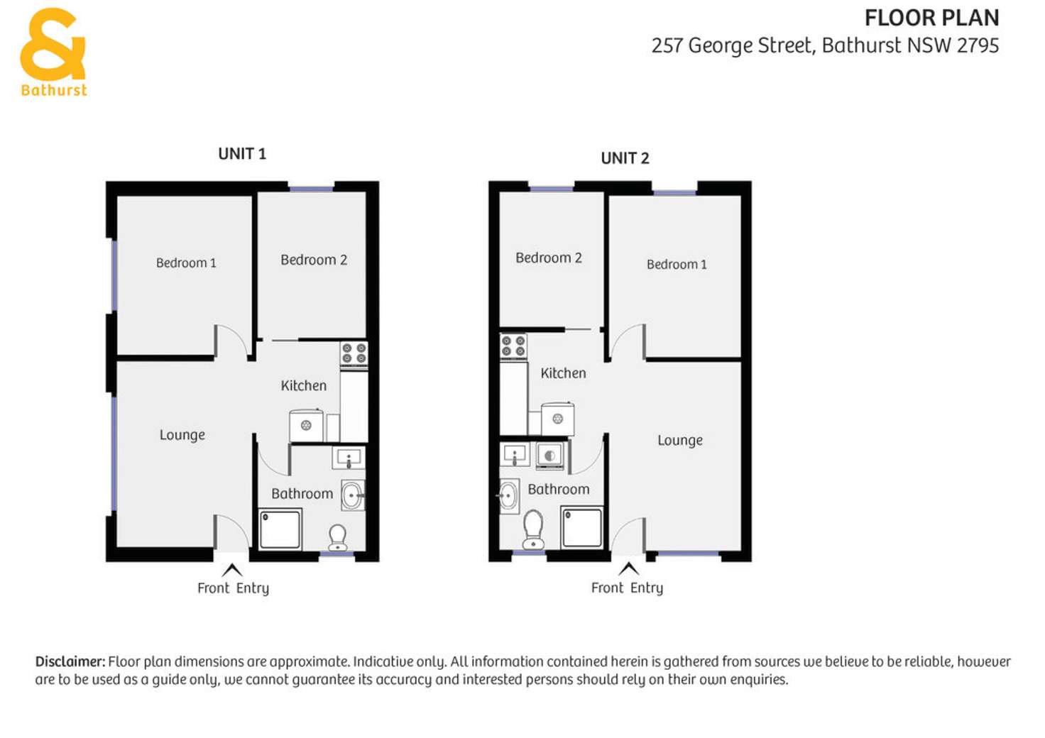 Floorplan of Homely blockOfUnits listing, 257 George Street, Bathurst NSW 2795