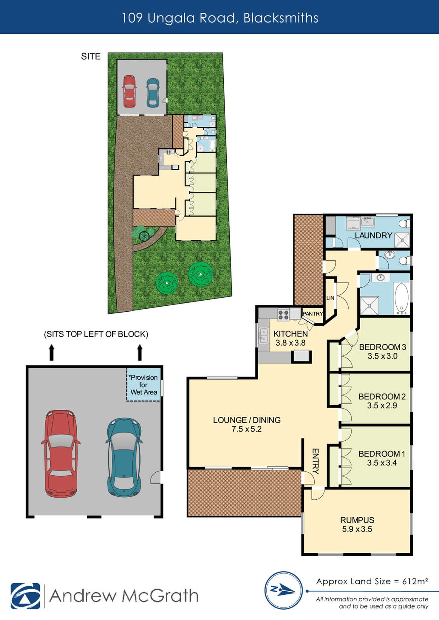 Floorplan of Homely house listing, 109 Ungala Road, Blacksmiths NSW 2281