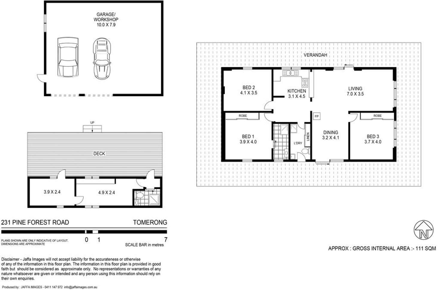 Floorplan of Homely house listing, 231 Pine Forest Road, Tomerong NSW 2540