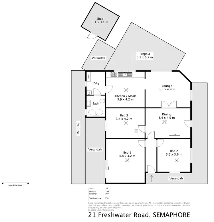 Floorplan of Homely house listing, 21 Freshwater Road, Semaphore SA 5019