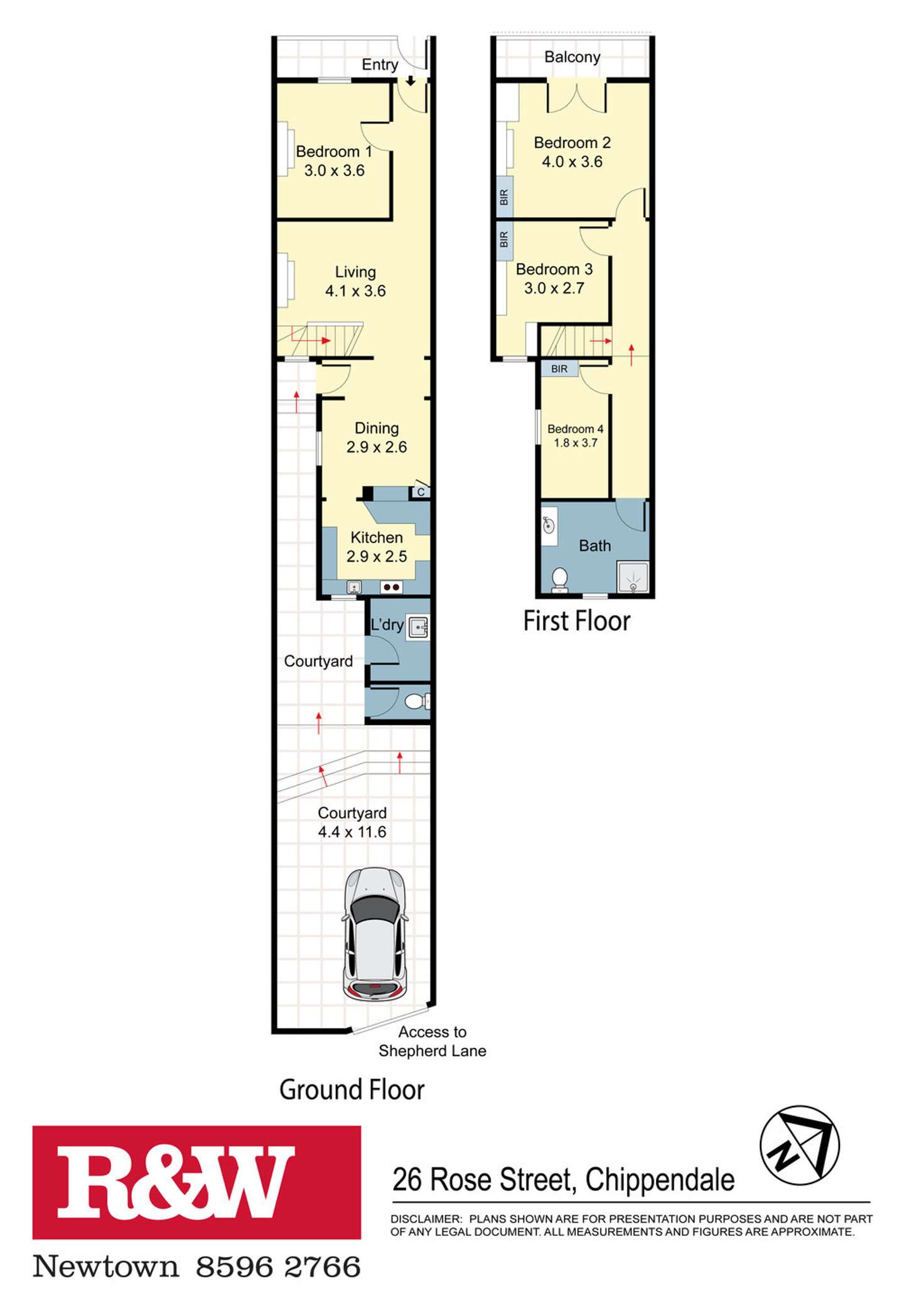 Floorplan of Homely house listing, 26 Rose Street, Chippendale NSW 2008