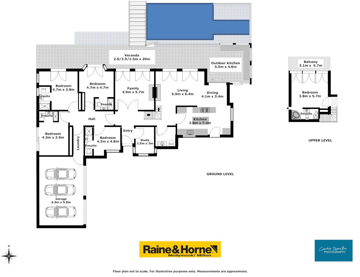 Floorplan of Homely house listing, 13B Bishop Drive, Mollymook NSW 2539