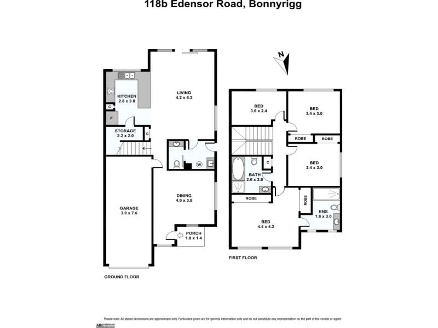 Floorplan of Homely house listing, 118B Edensor Road, Bonnyrigg NSW 2177