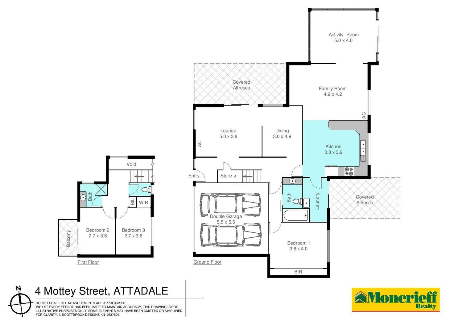 Floorplan of Homely house listing, 4 Mottley Street, Attadale WA 6156