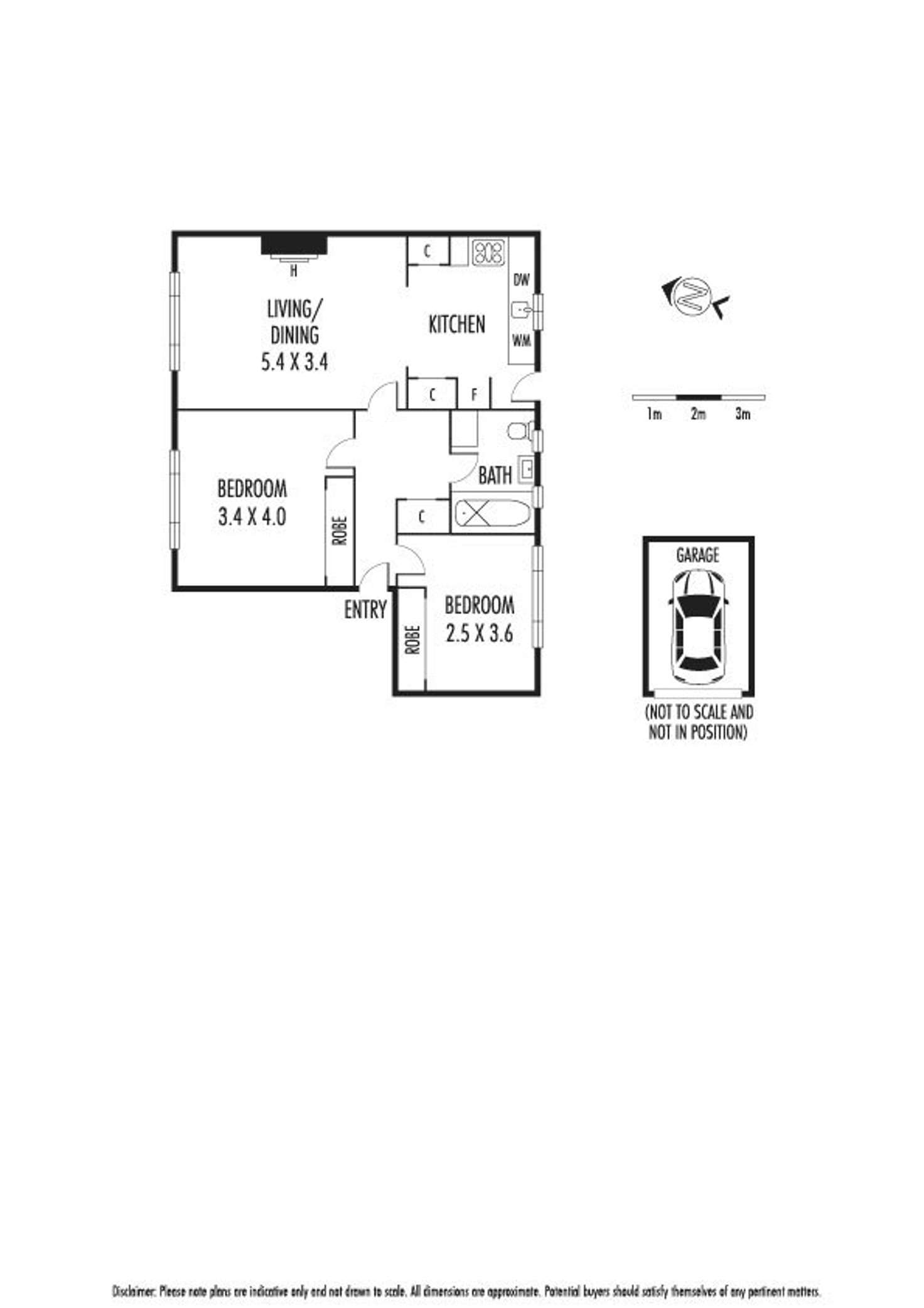 Floorplan of Homely apartment listing, 18/17 Queens Road, Melbourne VIC 3004