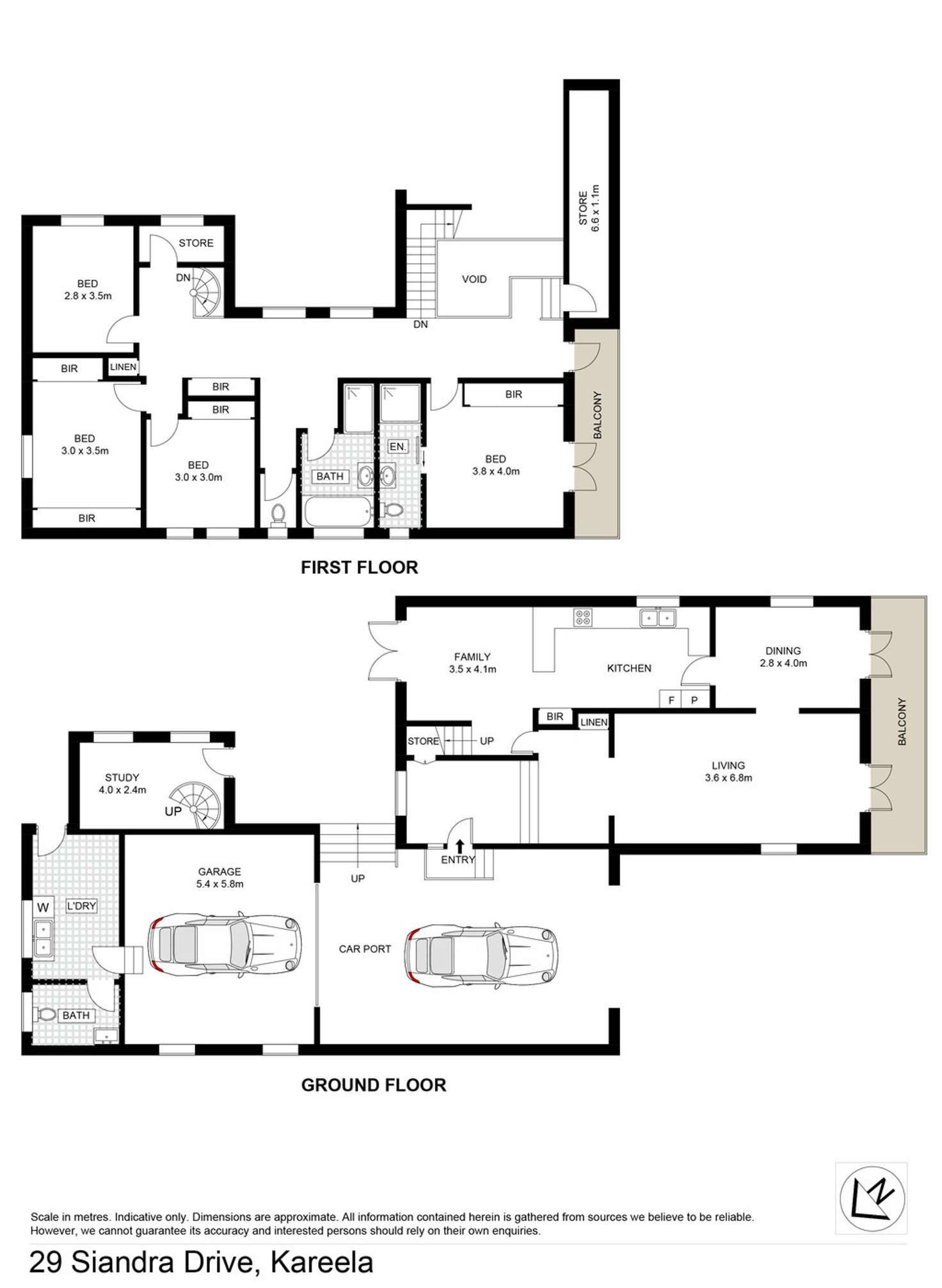 Floorplan of Homely house listing, 29 Siandra Drive, Kareela NSW 2232