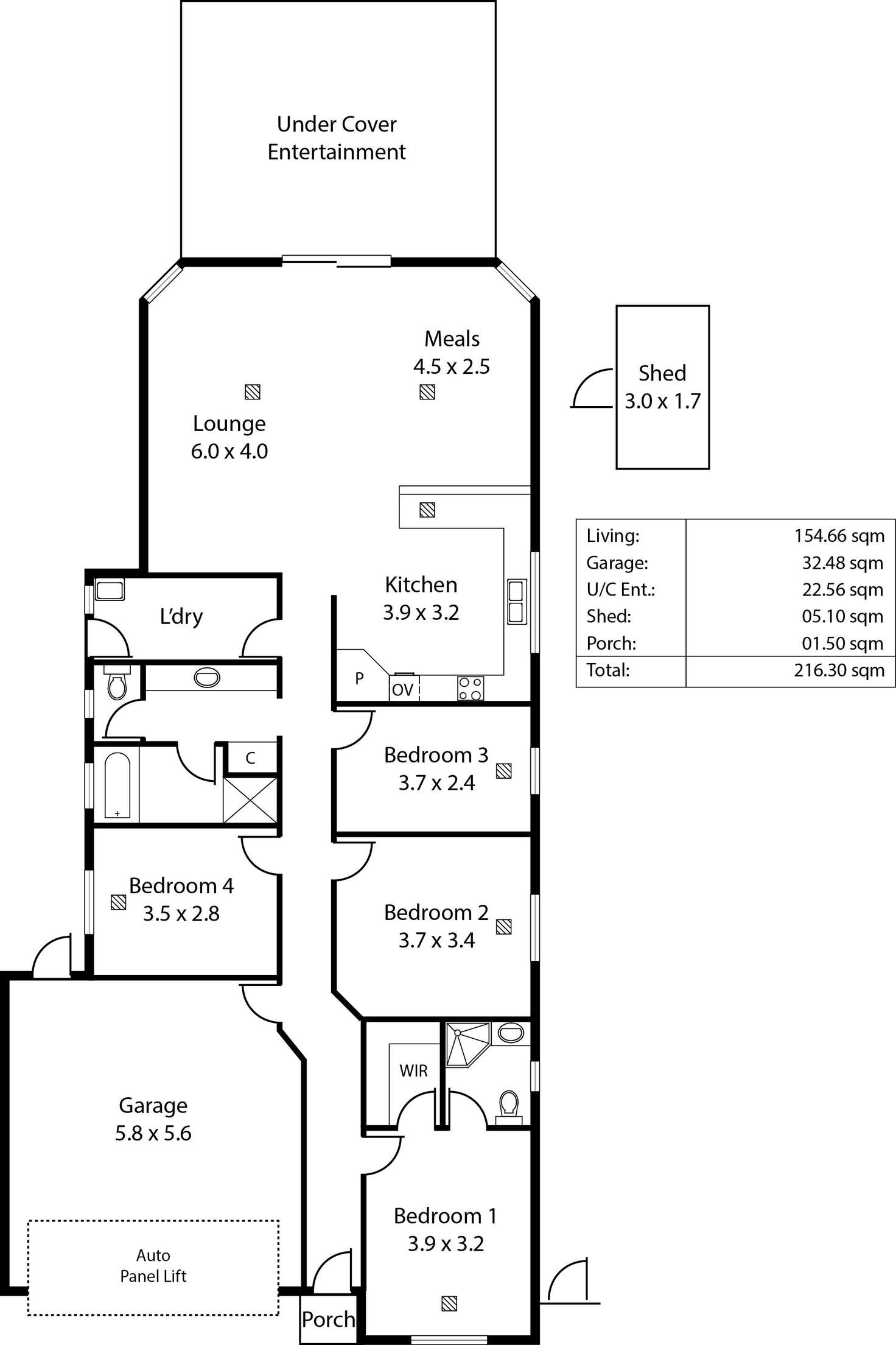 Floorplan of Homely house listing, 131 Folkestone Road, Dover Gardens SA 5048