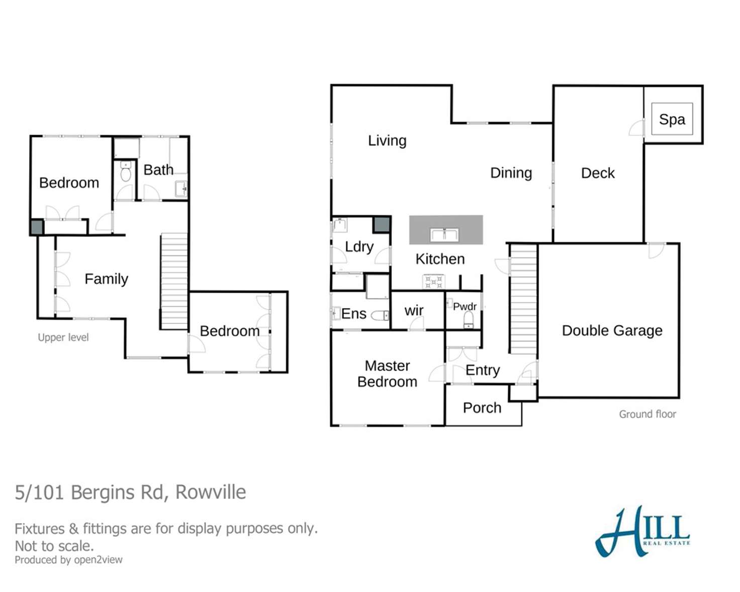 Floorplan of Homely townhouse listing, 5/101 Bergins Road, Rowville VIC 3178