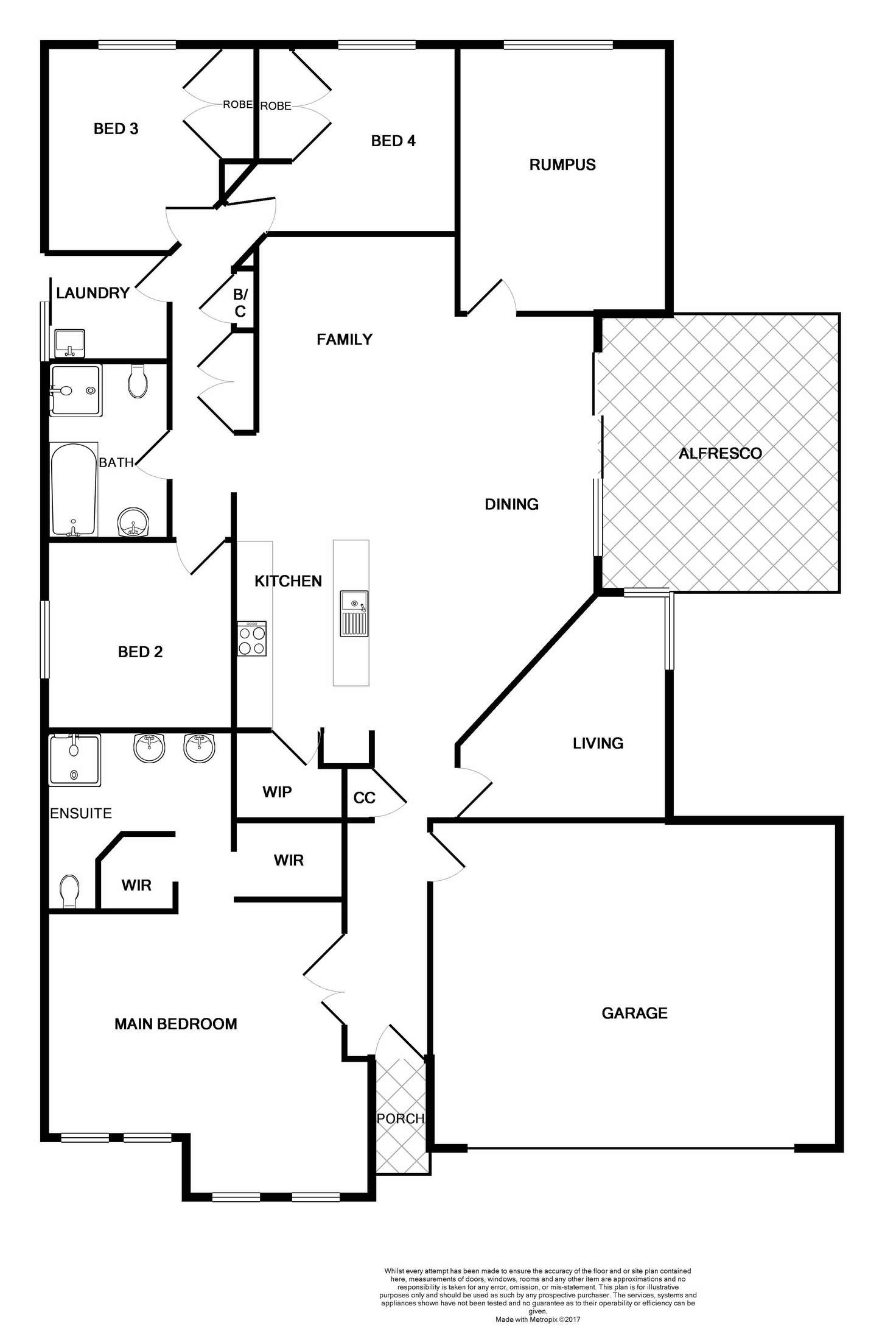 Floorplan of Homely house listing, 28 Oystercatcher Street, Aberglasslyn NSW 2320