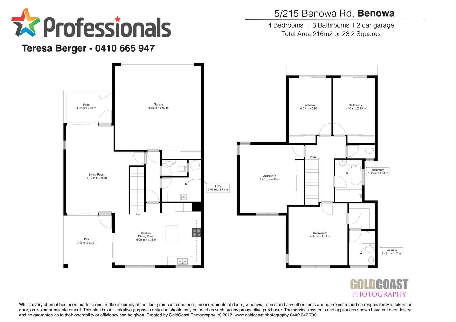 Floorplan of Homely house listing, 5/215 Benowa Road, Benowa QLD 4217