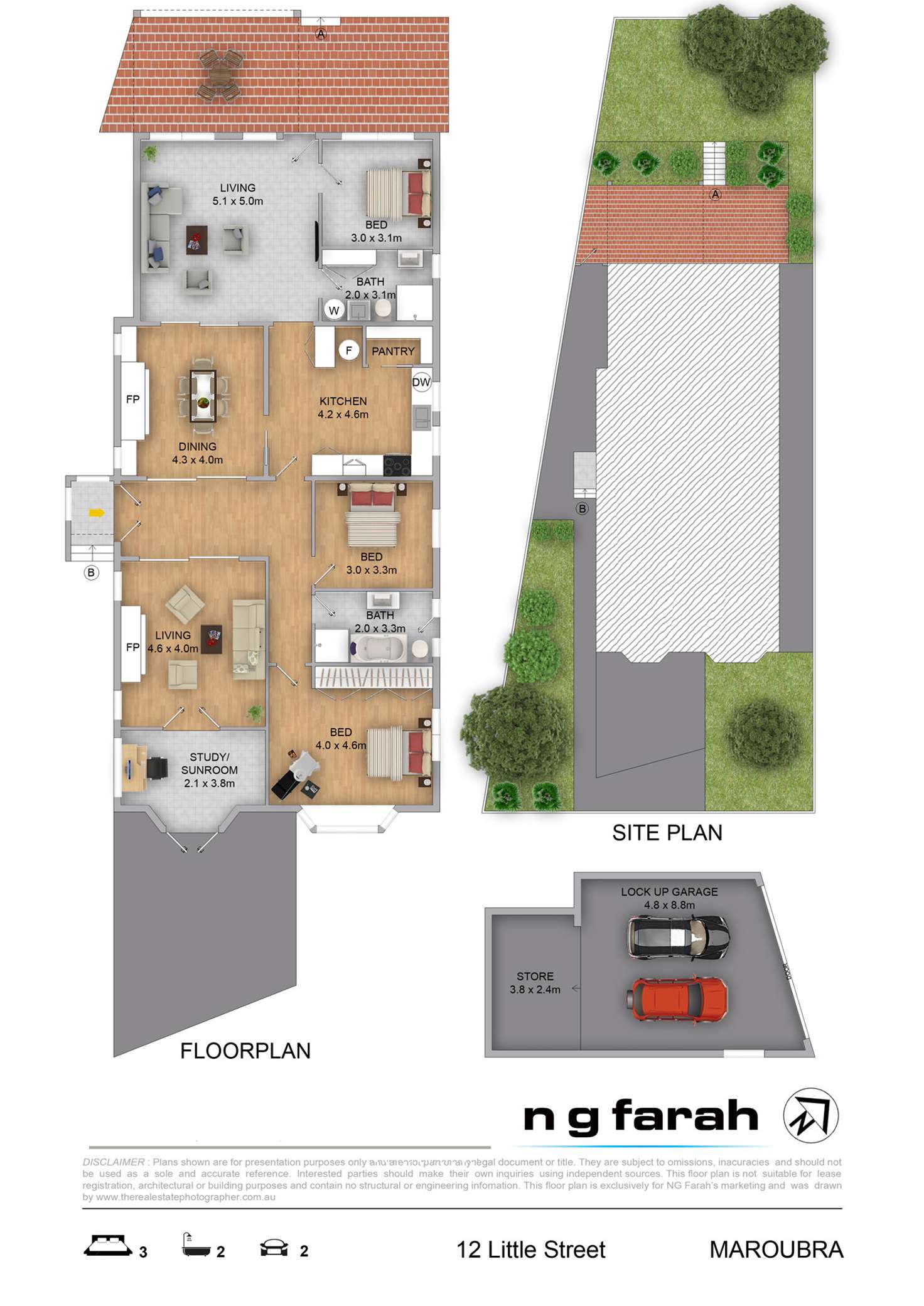 Floorplan of Homely house listing, 12 Little Street, Maroubra NSW 2035