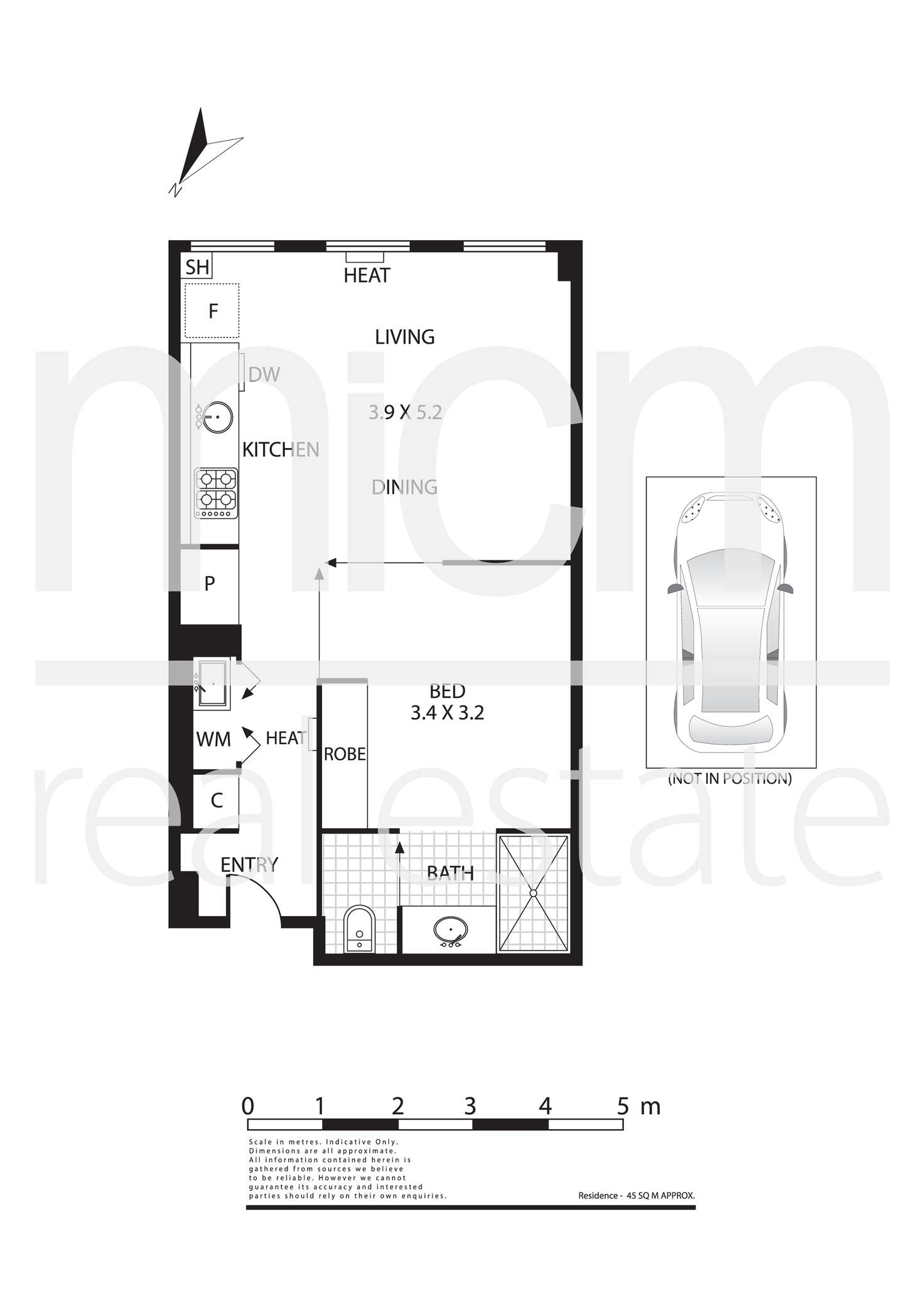 Floorplan of Homely apartment listing, 107/320 St Kilda Road, Southbank VIC 3006