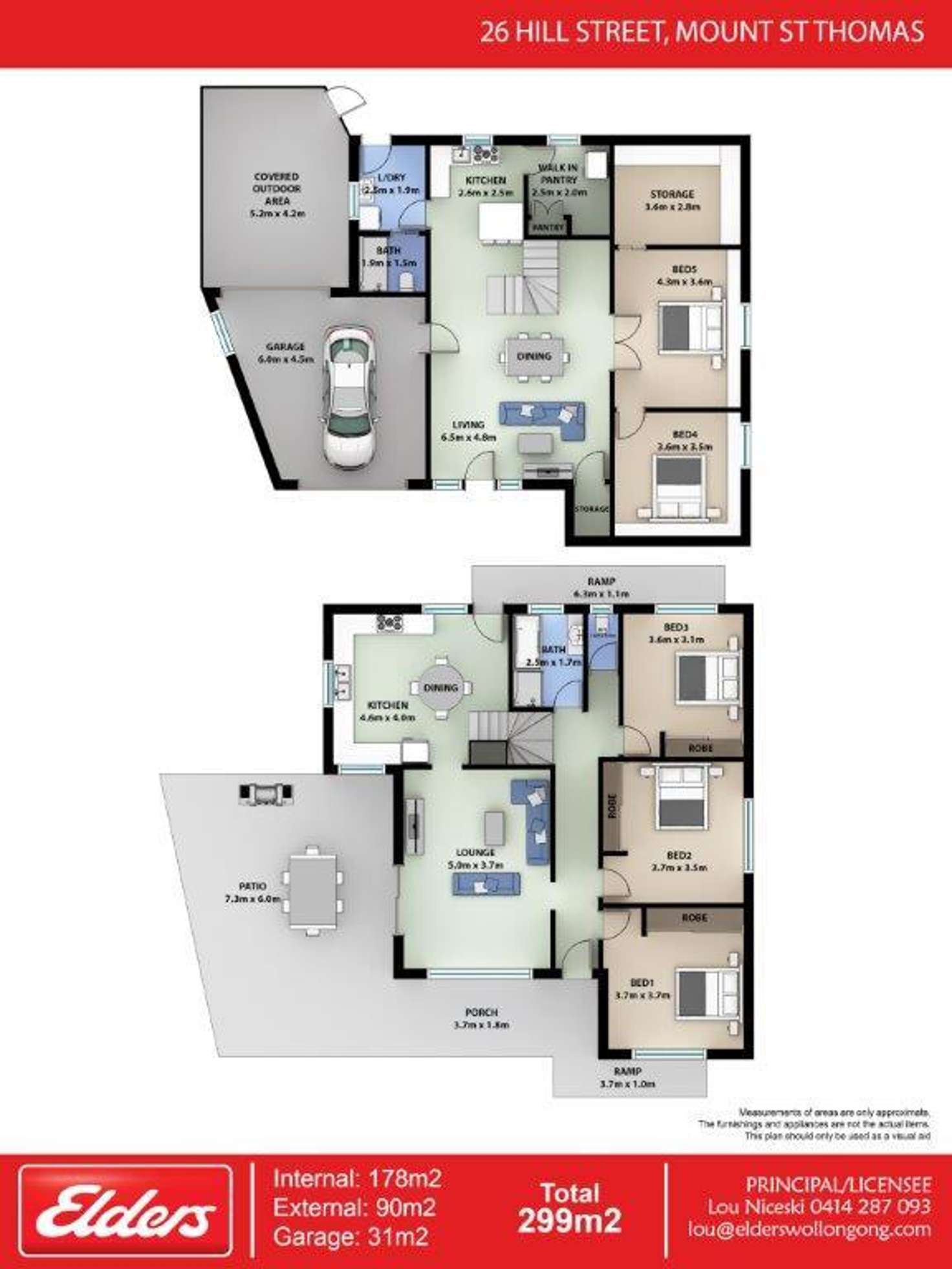 Floorplan of Homely house listing, 26 Hill Street, Mount Saint Thomas NSW 2500