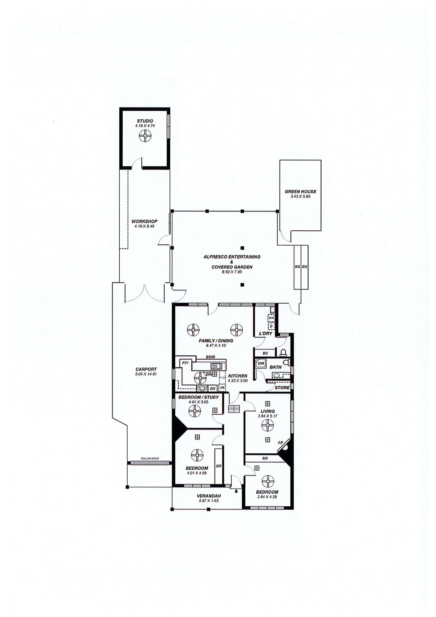 Floorplan of Homely house listing, 4 Osborn Avenue, Beulah Park SA 5067