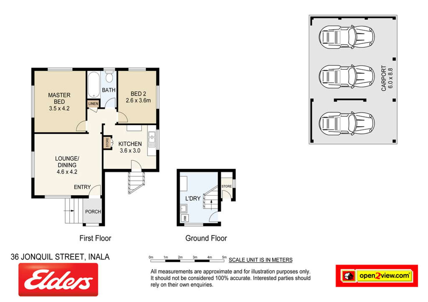 Floorplan of Homely house listing, 36 Jonquil Street, Inala QLD 4077