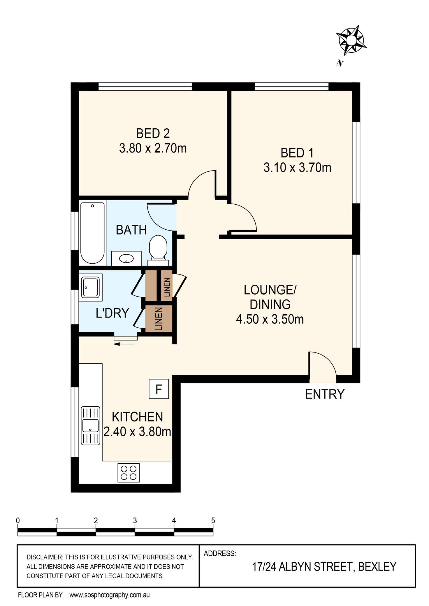 Floorplan of Homely house listing, 17/24 Albyn Street, Bexley NSW 2207