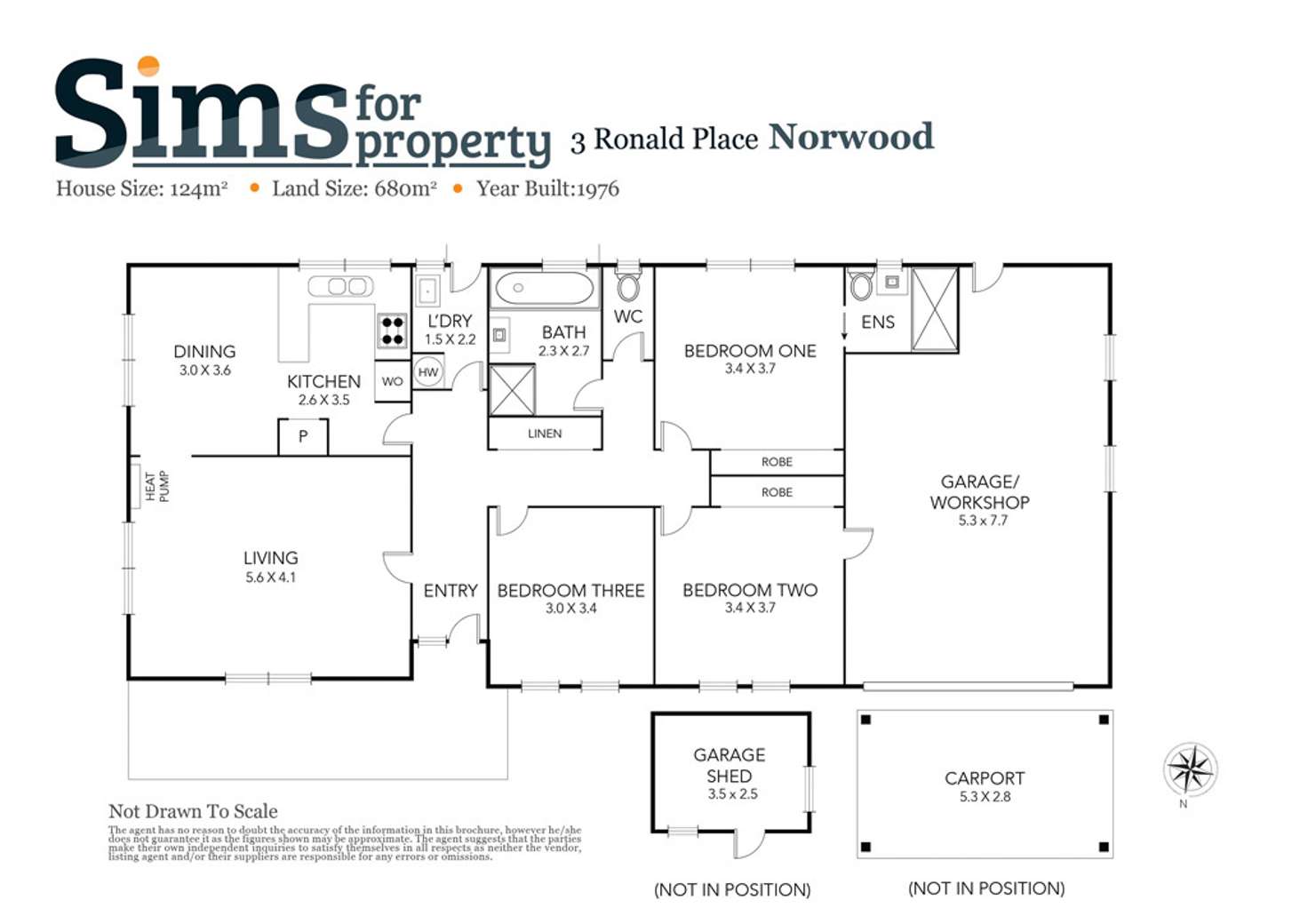 Floorplan of Homely house listing, 3 Ronald Place, Norwood TAS 7250