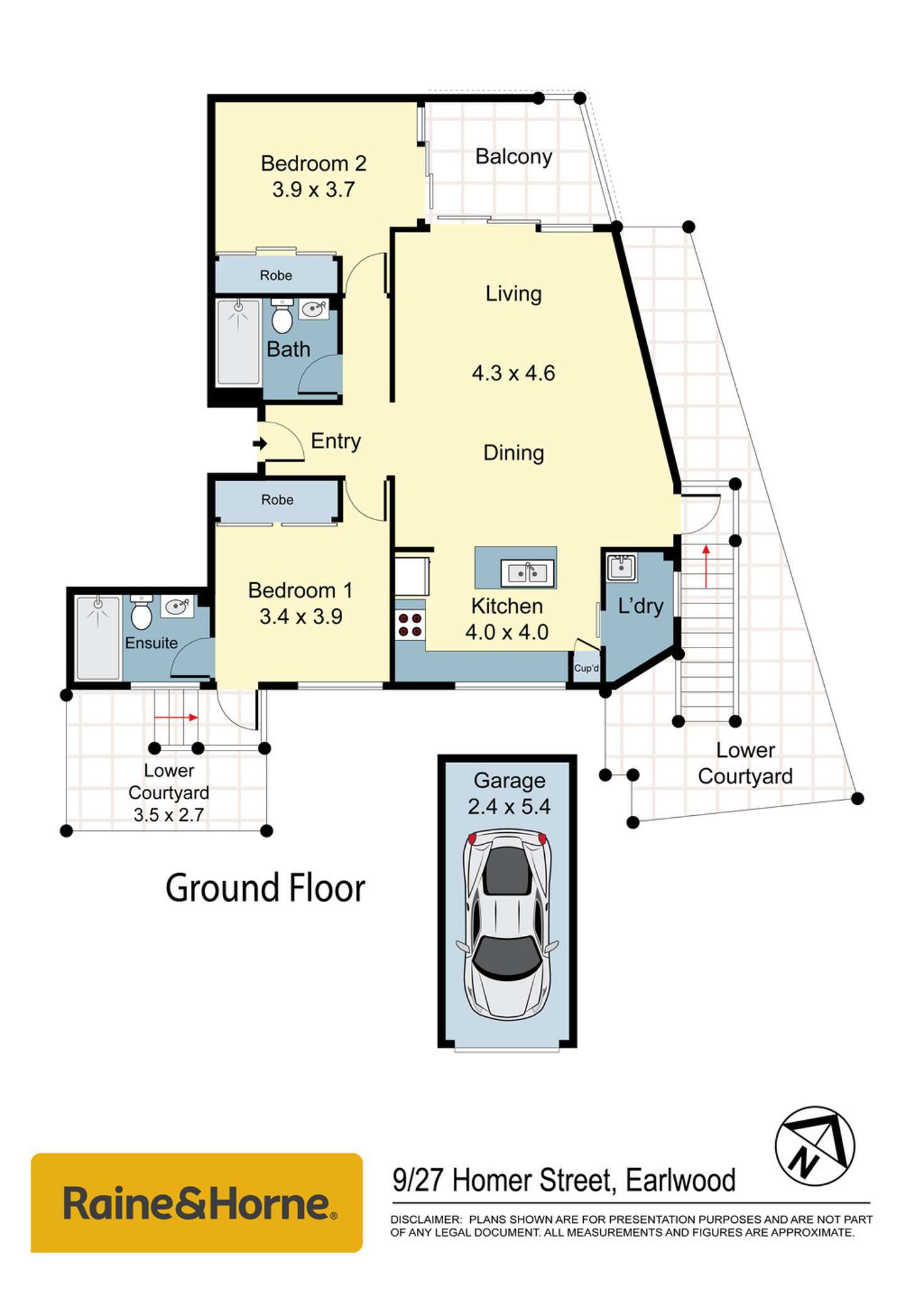 Floorplan of Homely apartment listing, 9/27-33 Homer Street, Earlwood NSW 2206
