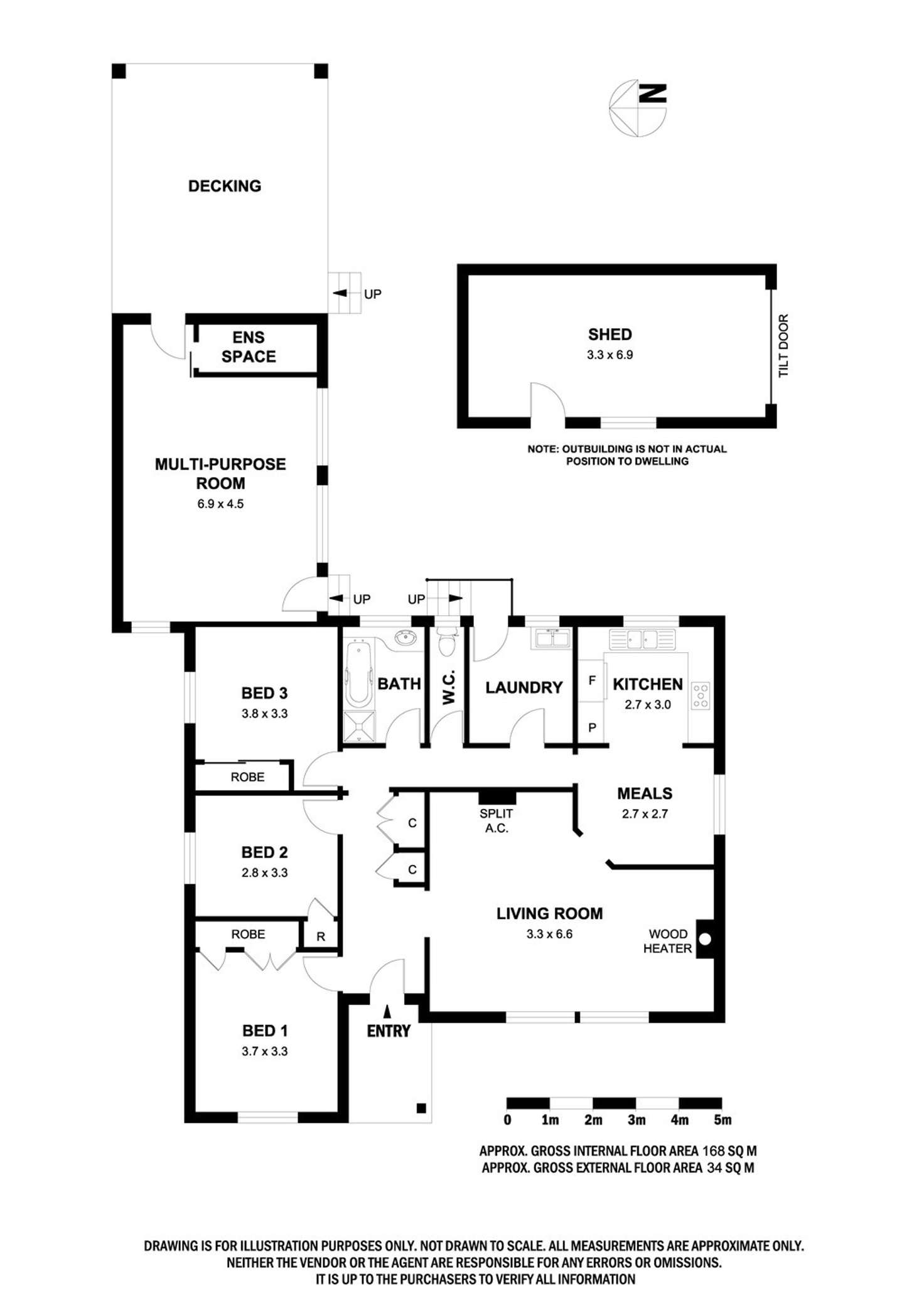 Floorplan of Homely house listing, 7 Bent Street, Macedon VIC 3440