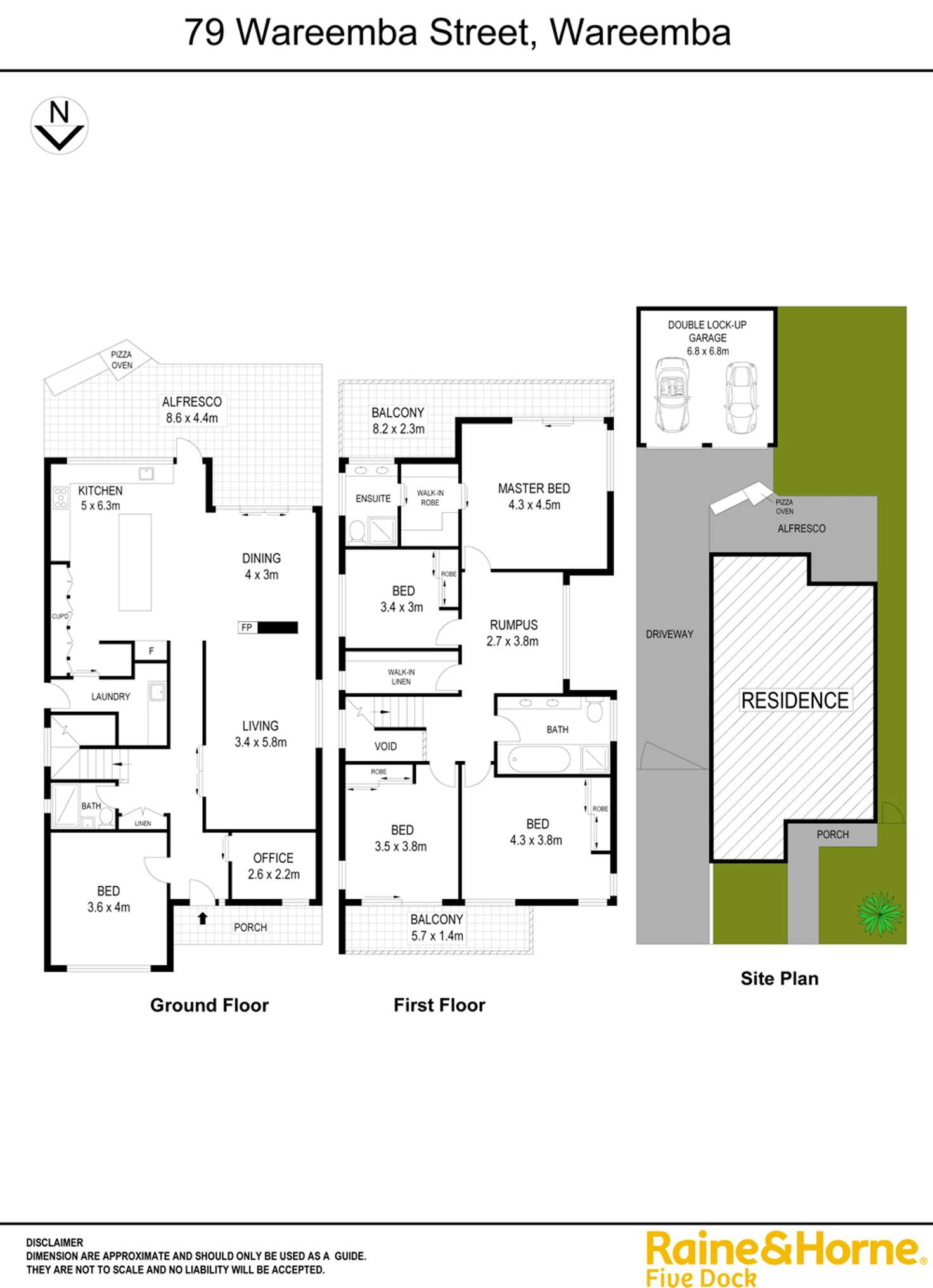 Floorplan of Homely house listing, 79 Wareemba Street, Wareemba NSW 2046