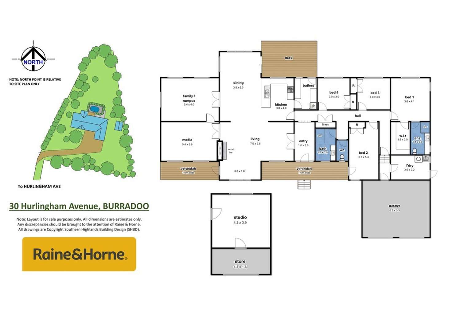 Floorplan of Homely house listing, 30 Hurlingham Avenue, Burradoo NSW 2576