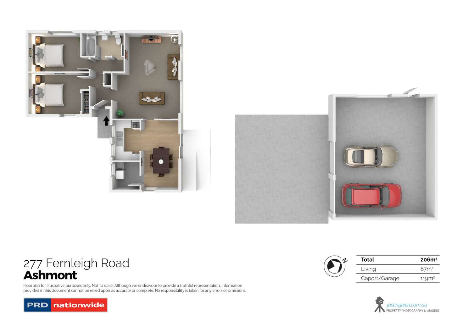 Floorplan of Homely house listing, 277 Fernleigh Road, Ashmont NSW 2650