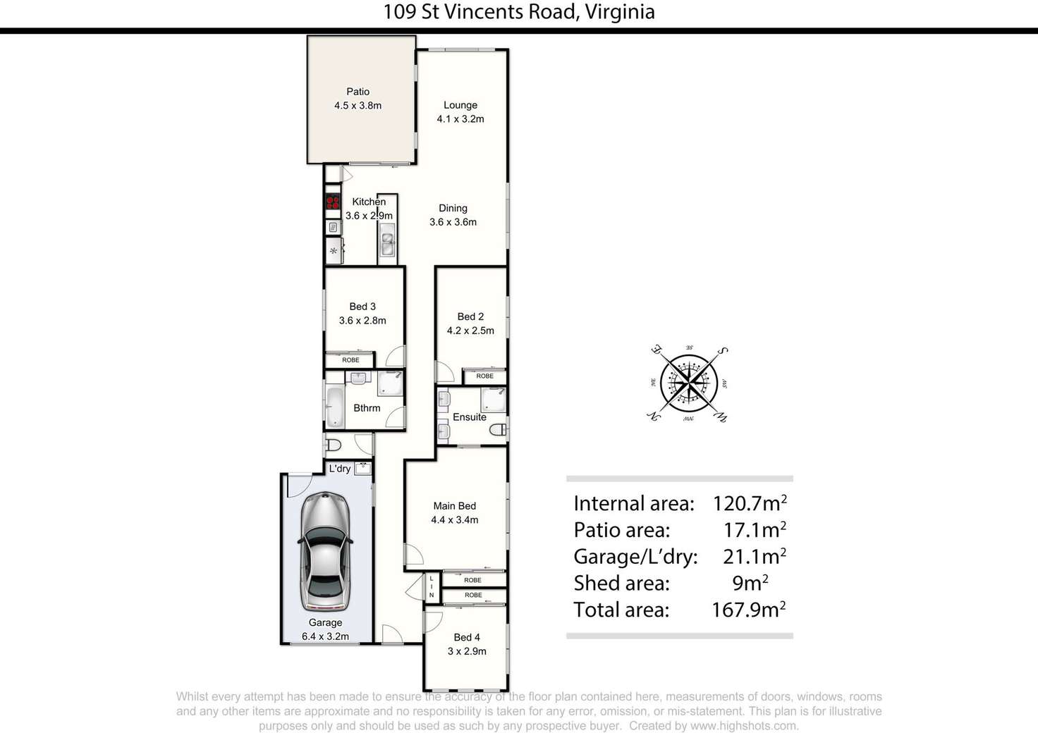 Floorplan of Homely house listing, 109 St Vincents Road, Virginia QLD 4014