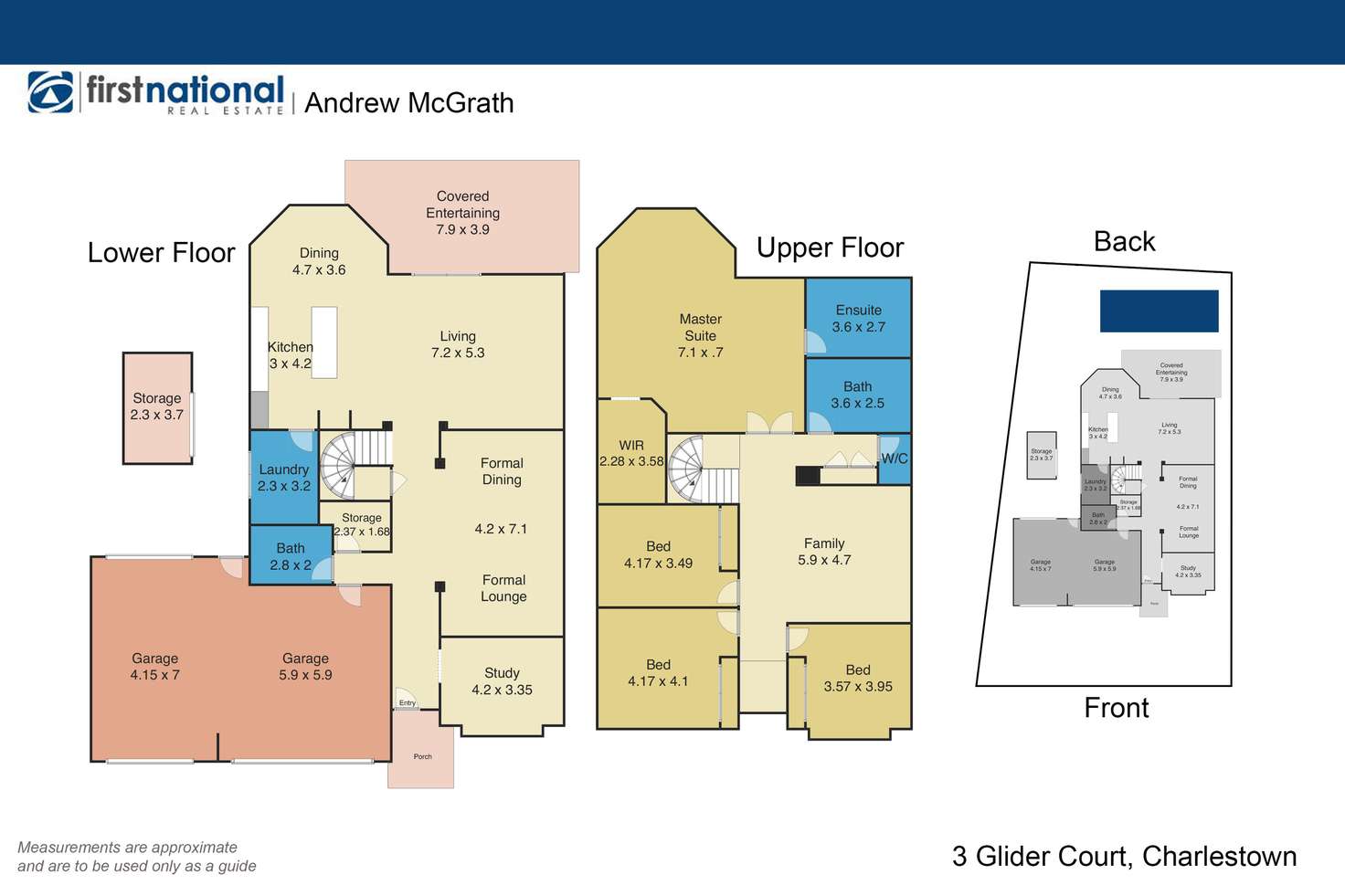 Floorplan of Homely house listing, 3 Glider Court, Charlestown NSW 2290