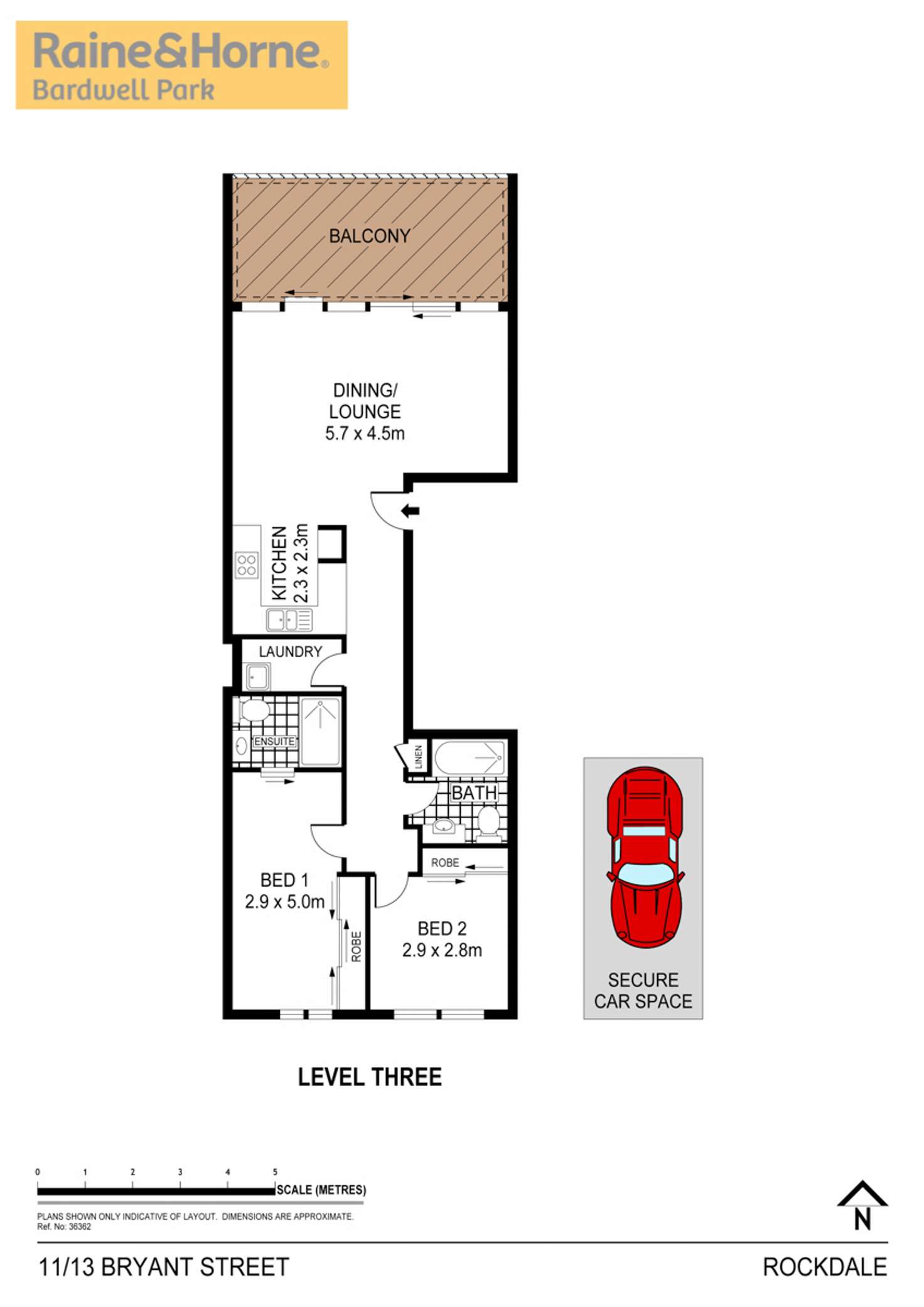 Floorplan of Homely apartment listing, 11/13-19 Bryant Street, Rockdale NSW 2216