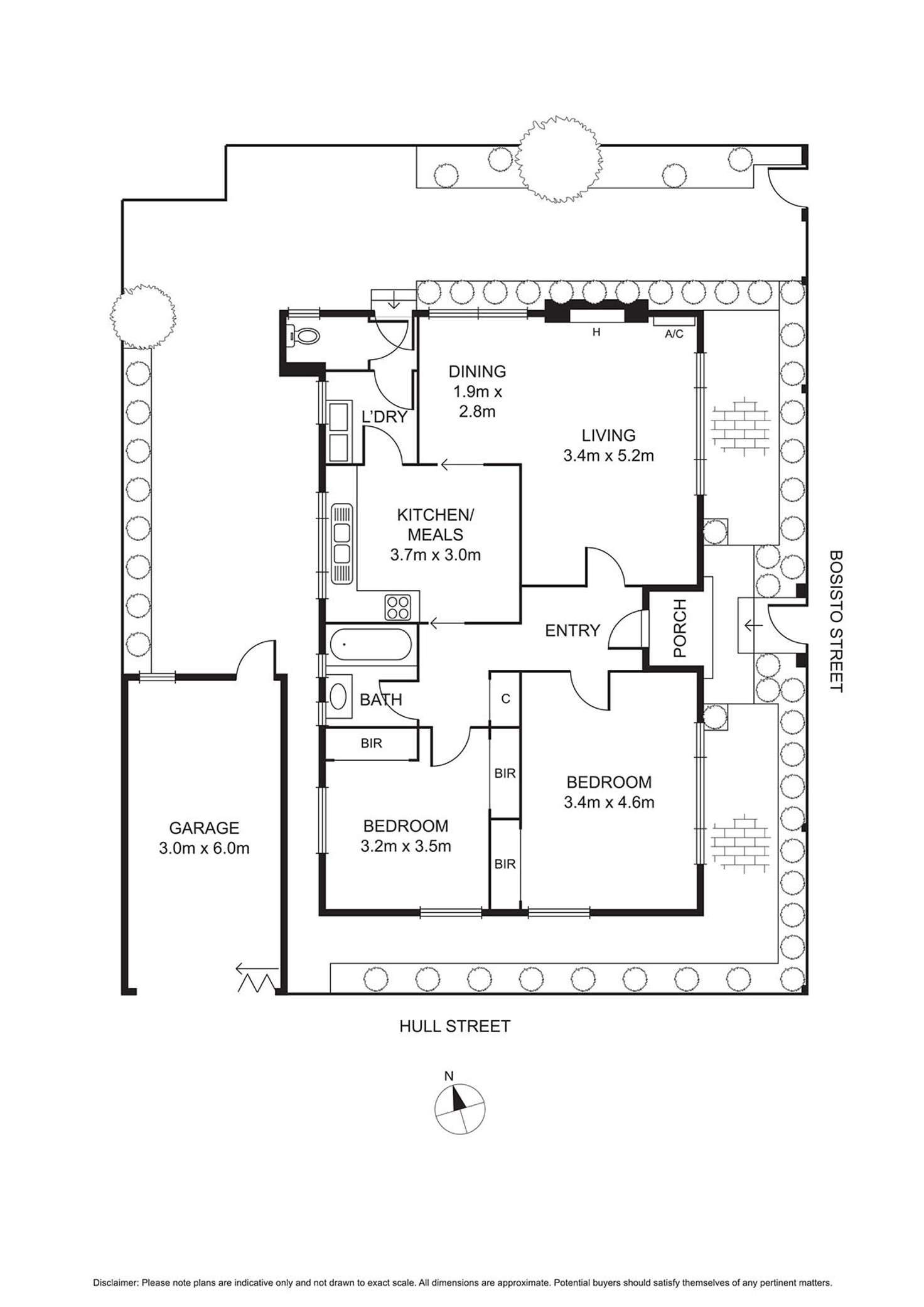 Floorplan of Homely house listing, 20 Bosisto Street, Richmond VIC 3121