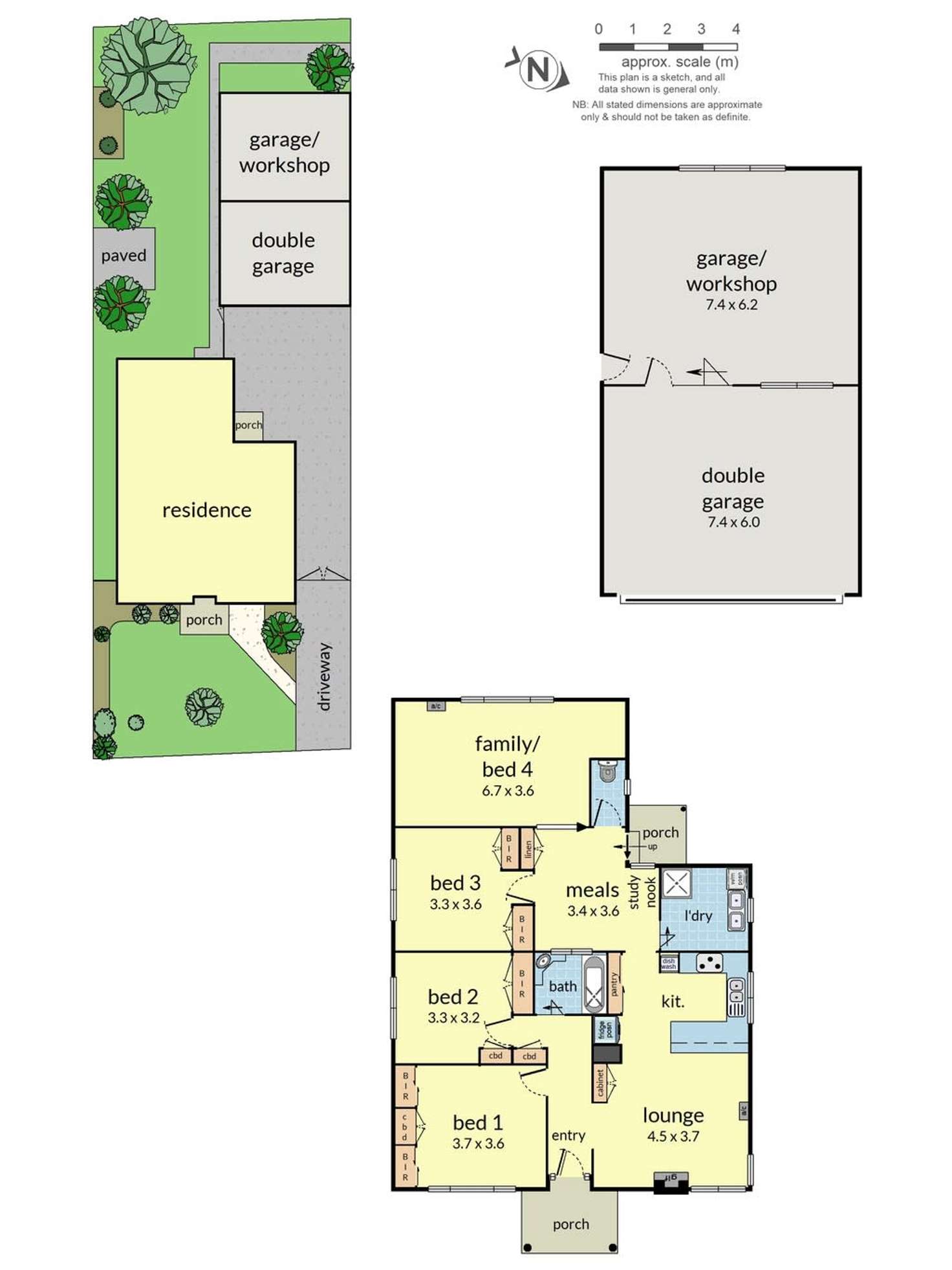 Floorplan of Homely house listing, 22 Joffre Avenue, Edithvale VIC 3196