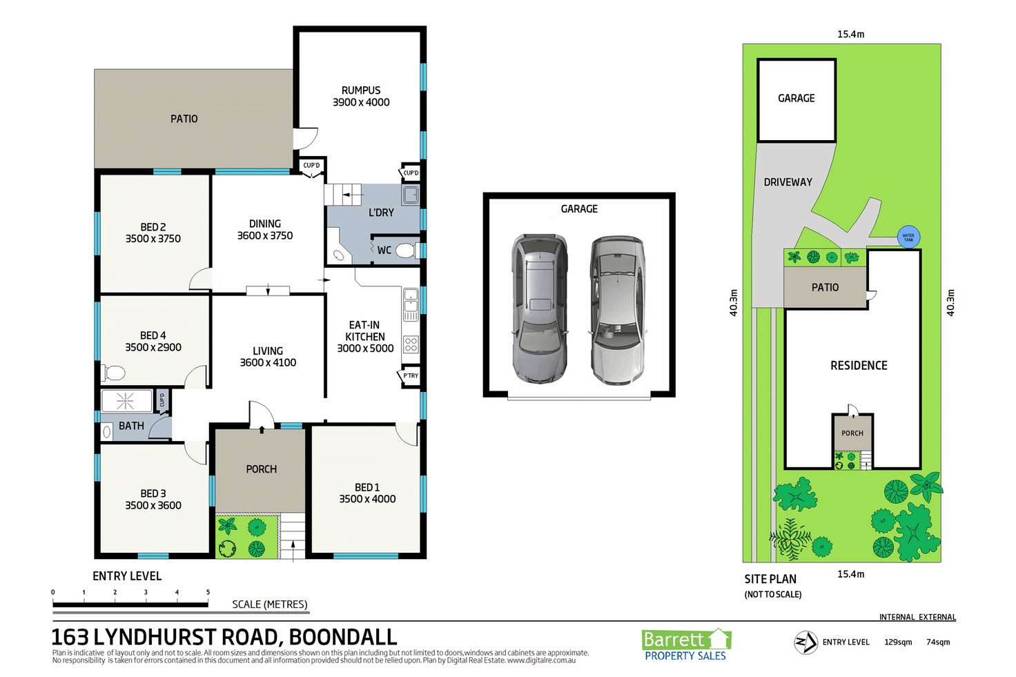 Floorplan of Homely house listing, 163 Lyndhurst Road, Boondall QLD 4034