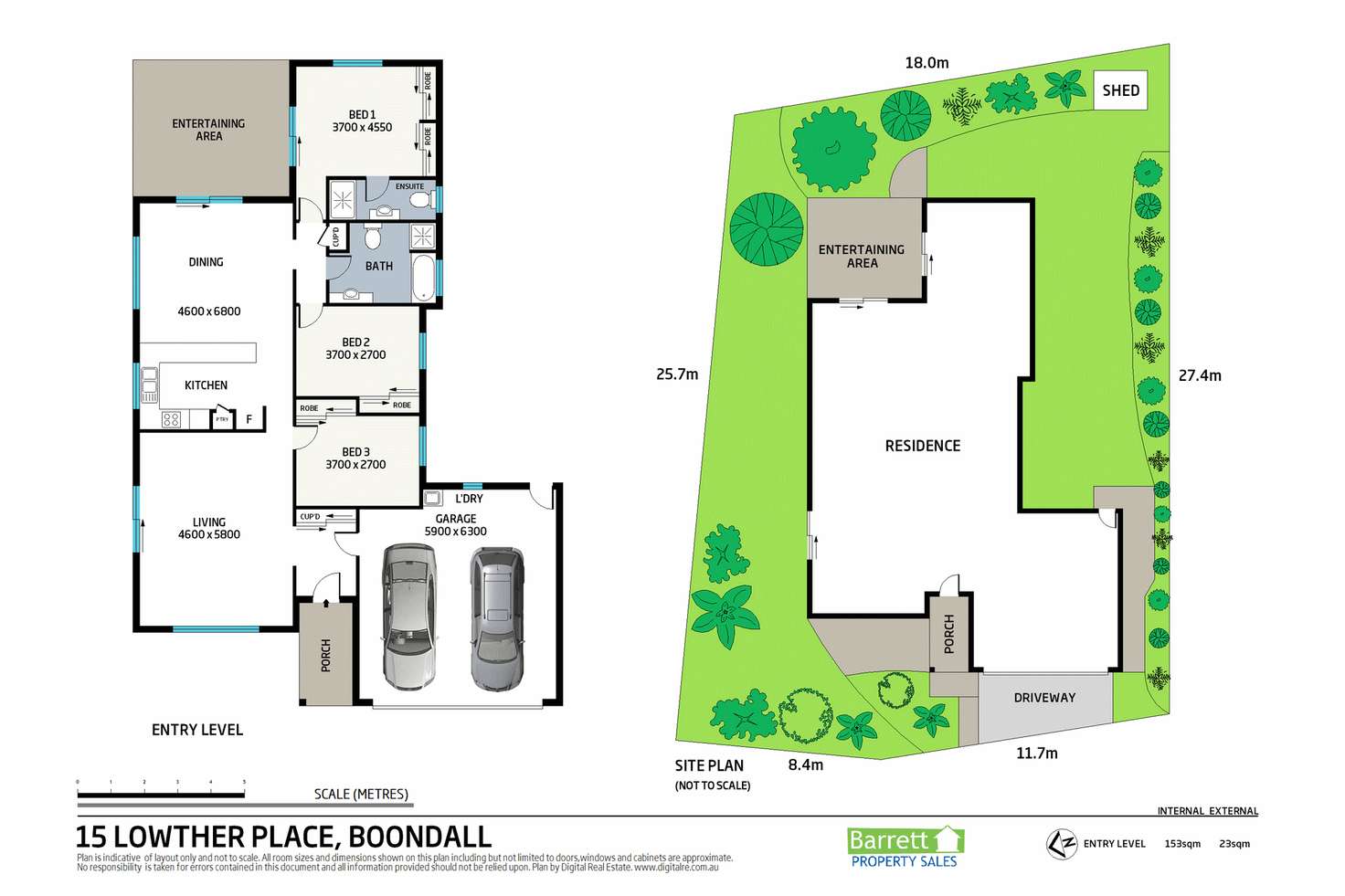 Floorplan of Homely house listing, 15 Lowther Place, Boondall QLD 4034