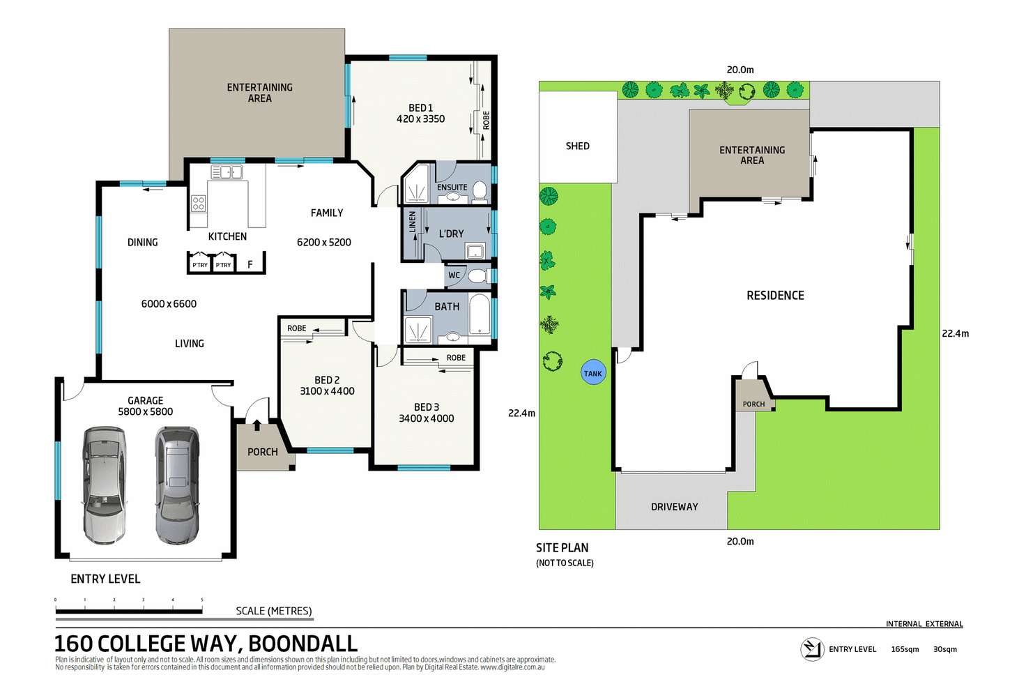 Floorplan of Homely house listing, 160 College Way, Boondall QLD 4034
