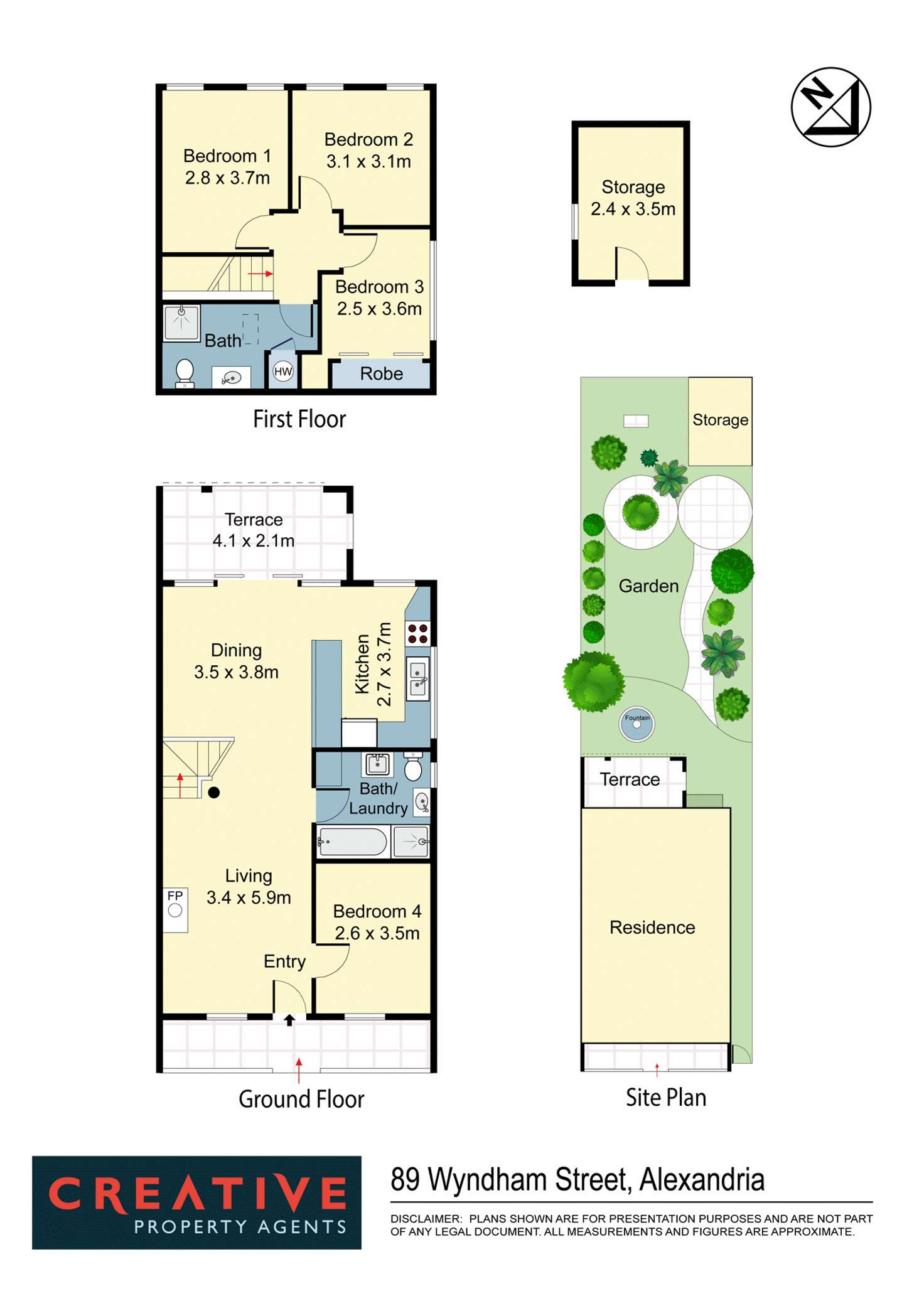Floorplan of Homely house listing, 89 Wyndham Street, Alexandria NSW 2015