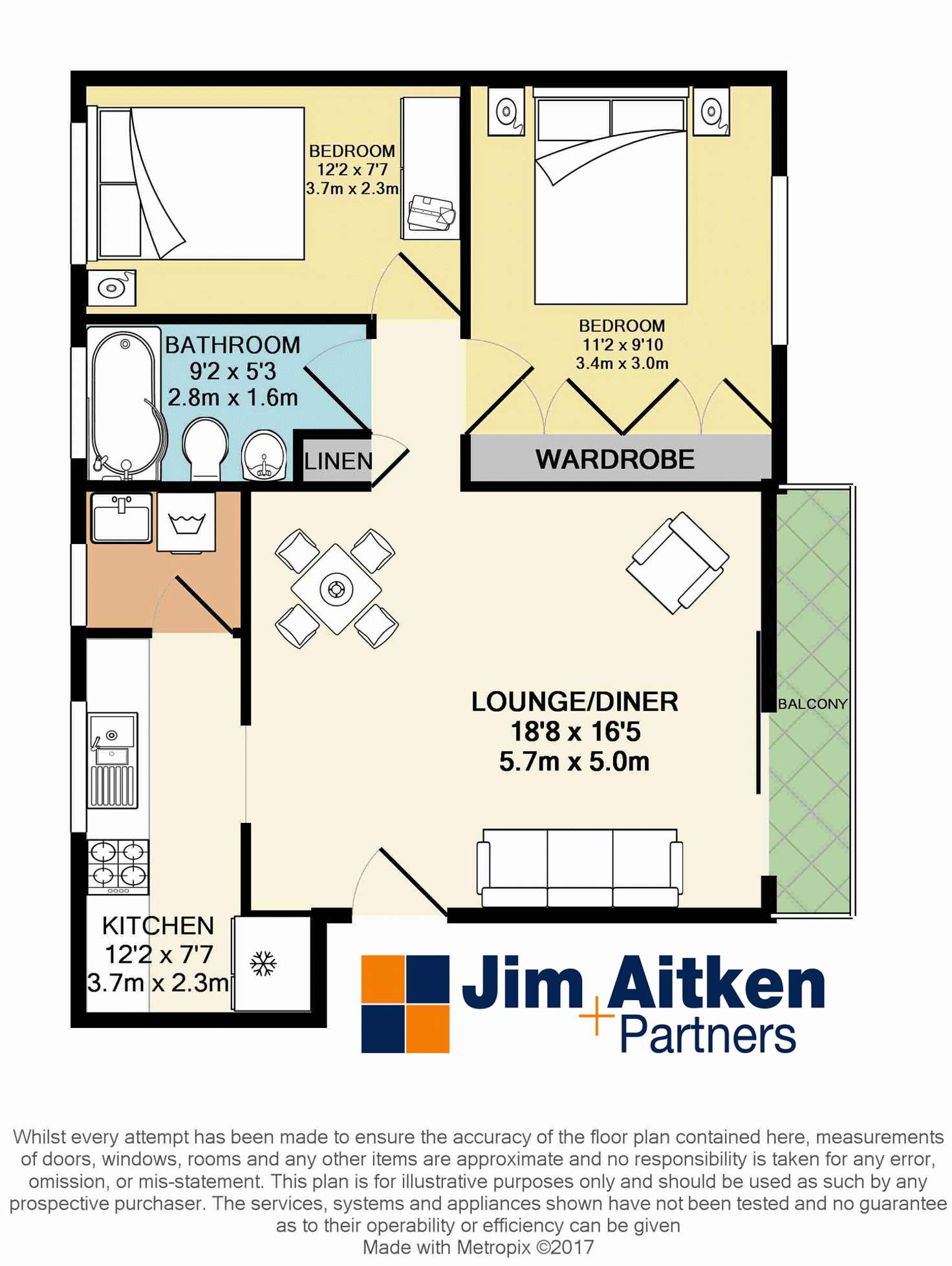 Floorplan of Homely unit listing, Address available on request