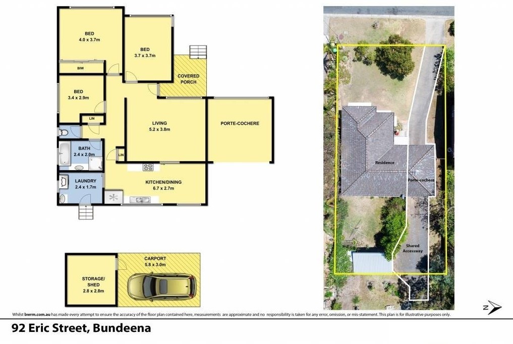 Floorplan of Homely house listing, 92 Eric Street, Bundeena NSW 2230