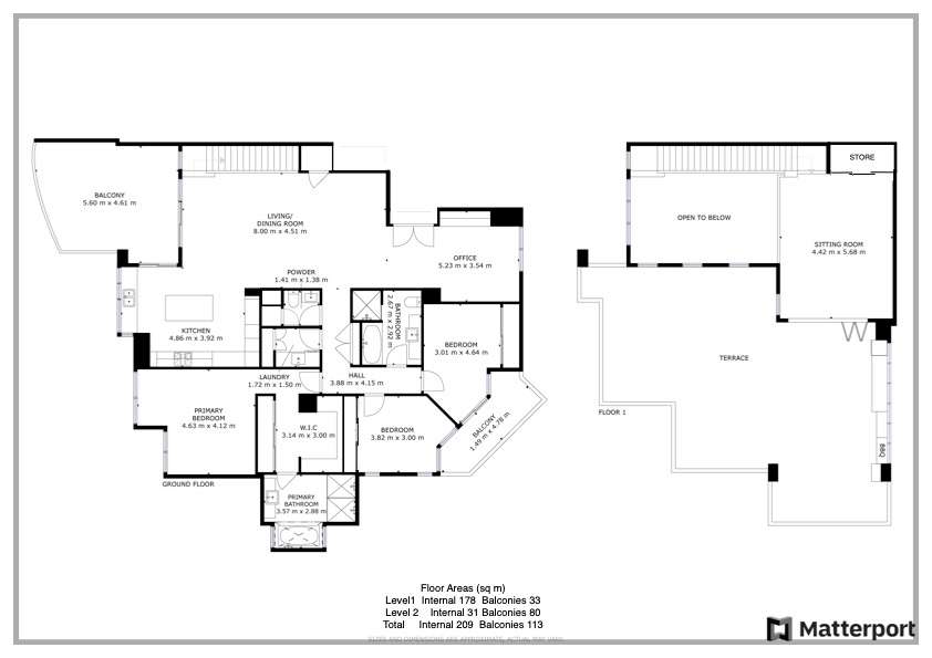 Floorplan of Homely apartment listing, 73/255 Varsity Parade, Varsity Lakes QLD 4227