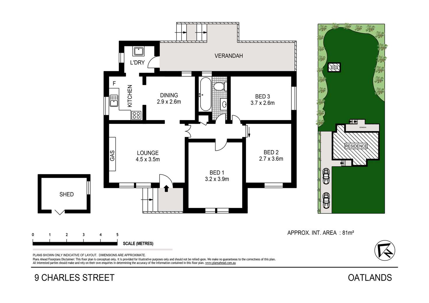 Floorplan of Homely house listing, 9 Charles Street, Oatlands NSW 2117