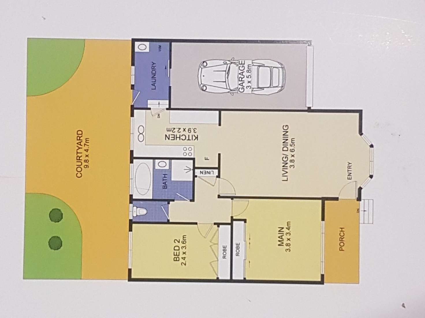 Floorplan of Homely villa listing, 11/3-5 Oaks Ave, Long Jetty NSW 2261