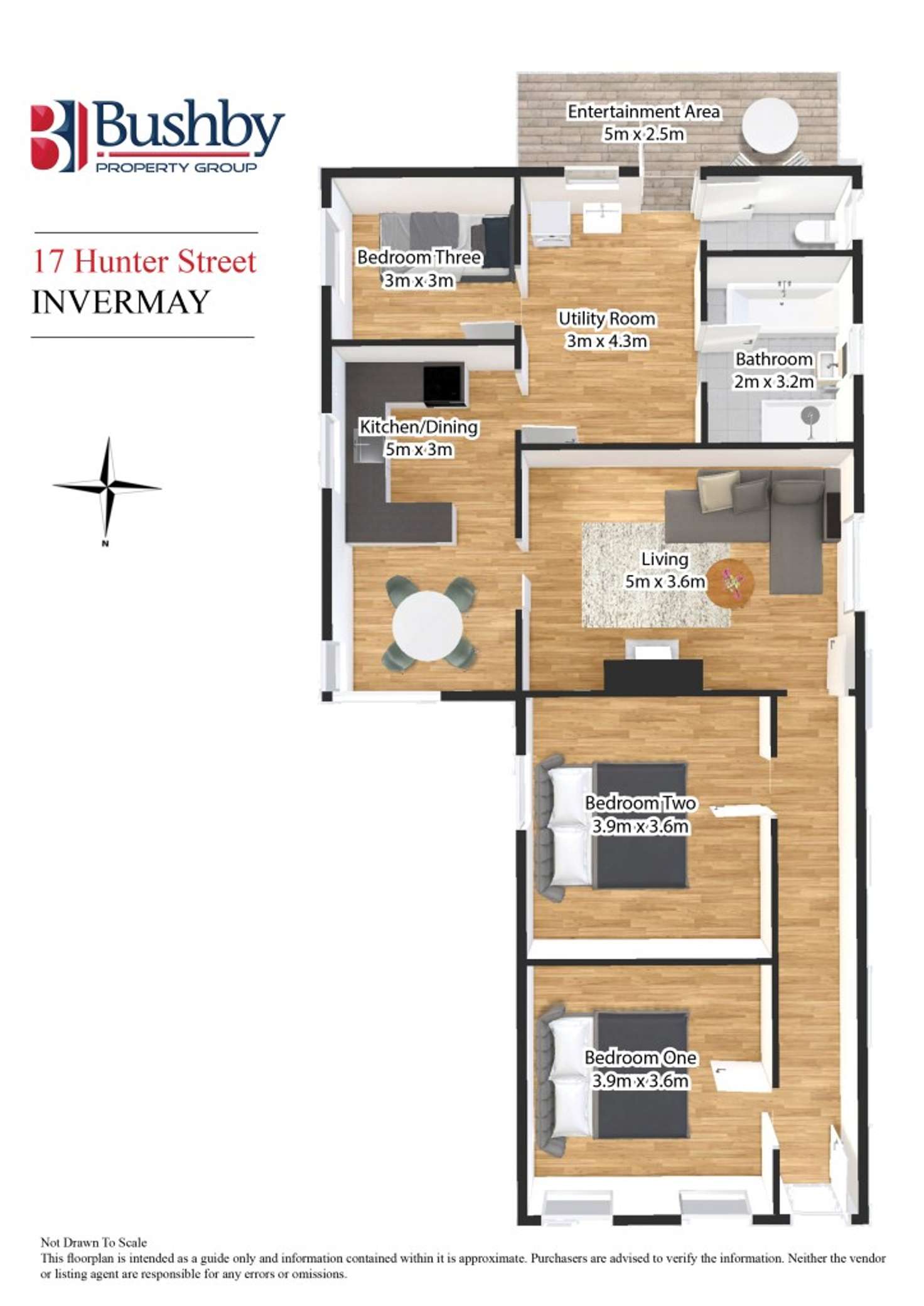 Floorplan of Homely house listing, 17 Hunter Street, Invermay TAS 7248