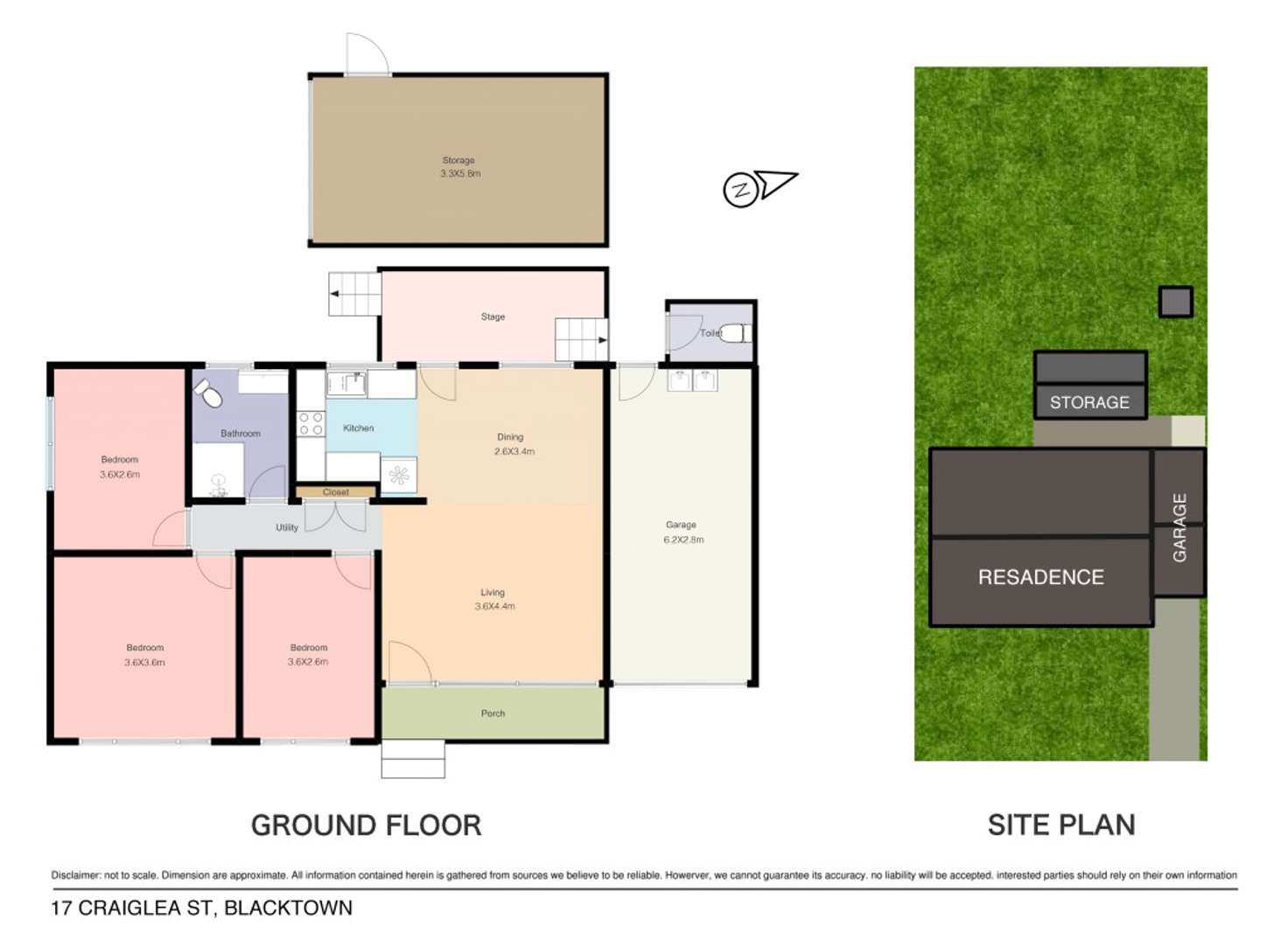 Floorplan of Homely house listing, 17 Craiglea Street, Blacktown NSW 2148