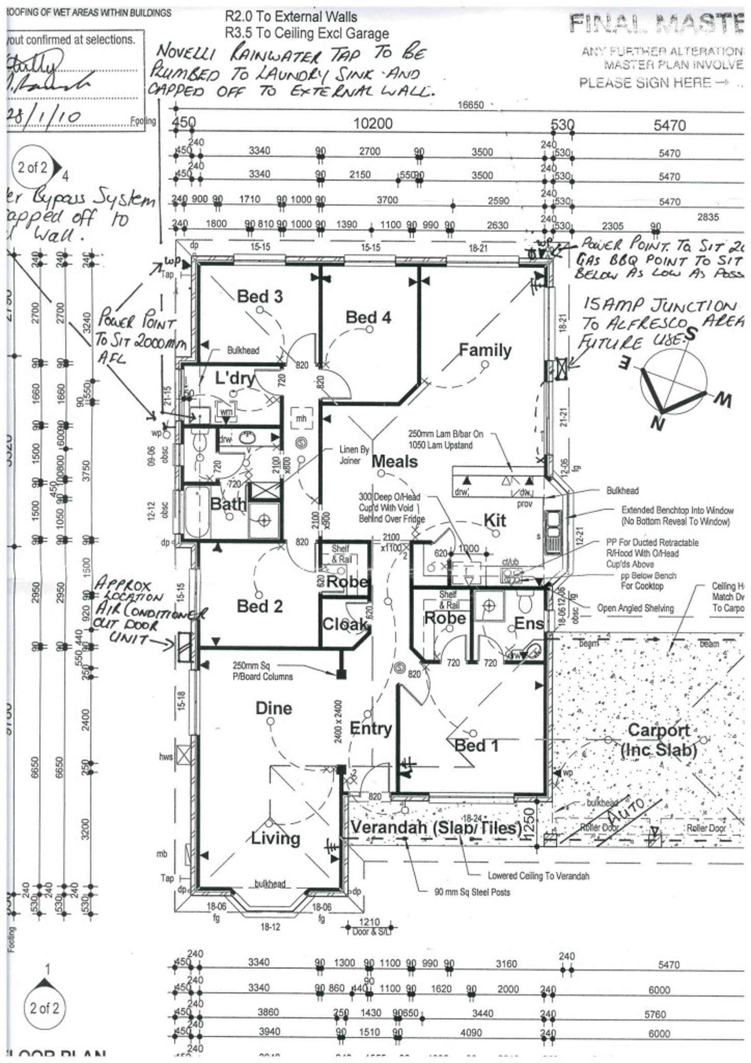 Floorplan of Homely house listing, 9 FAIRCLOUGH CRESCENT, Whyalla Jenkins SA 5609